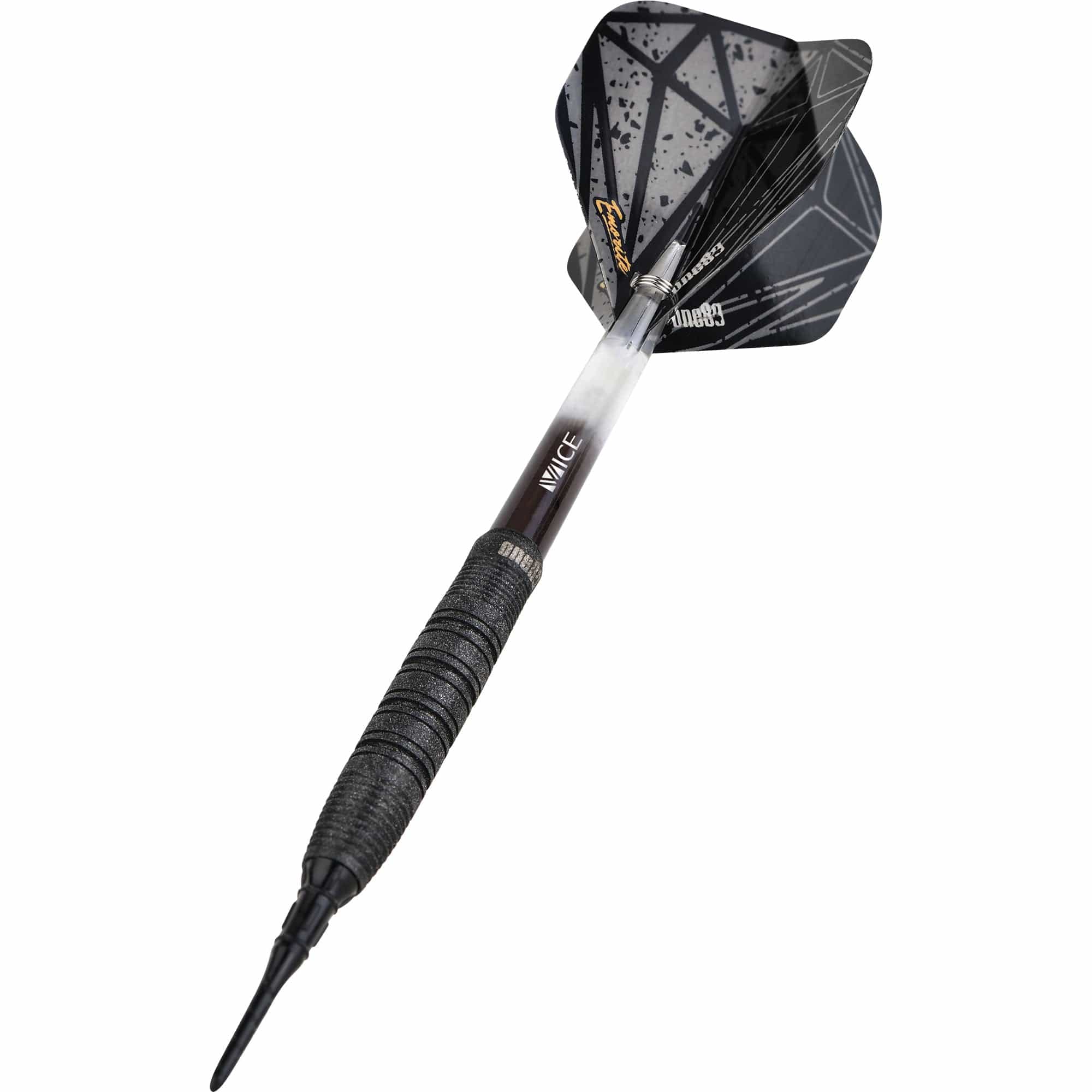 One80 Emorite 04 Darts - Soft Tip - 90% Tungsten - Black - Image 5