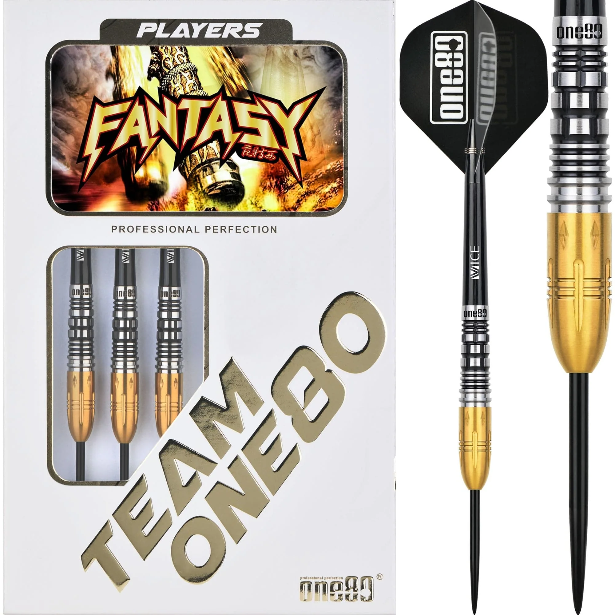 One80 Fan Texi Darts - Steel Tip - Fantasy