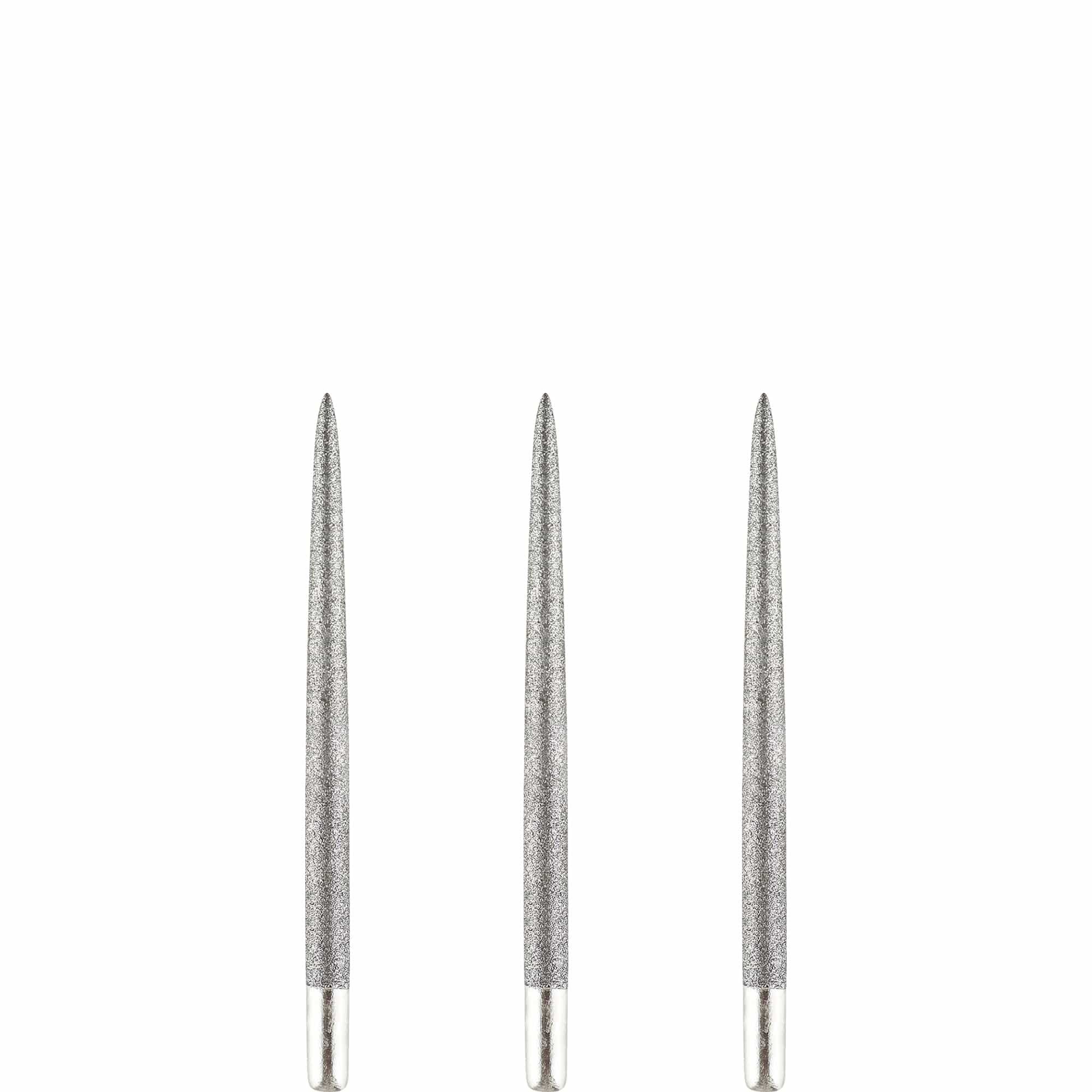 One80 Long Taper Dart Points - Sand Coated - Silver - Image 3
