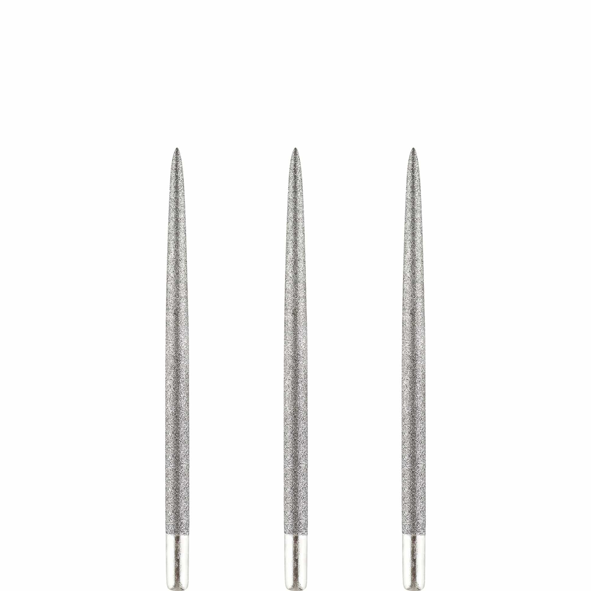 One80 Long Taper Dart Points - Sand Coated - Silver - Image 4
