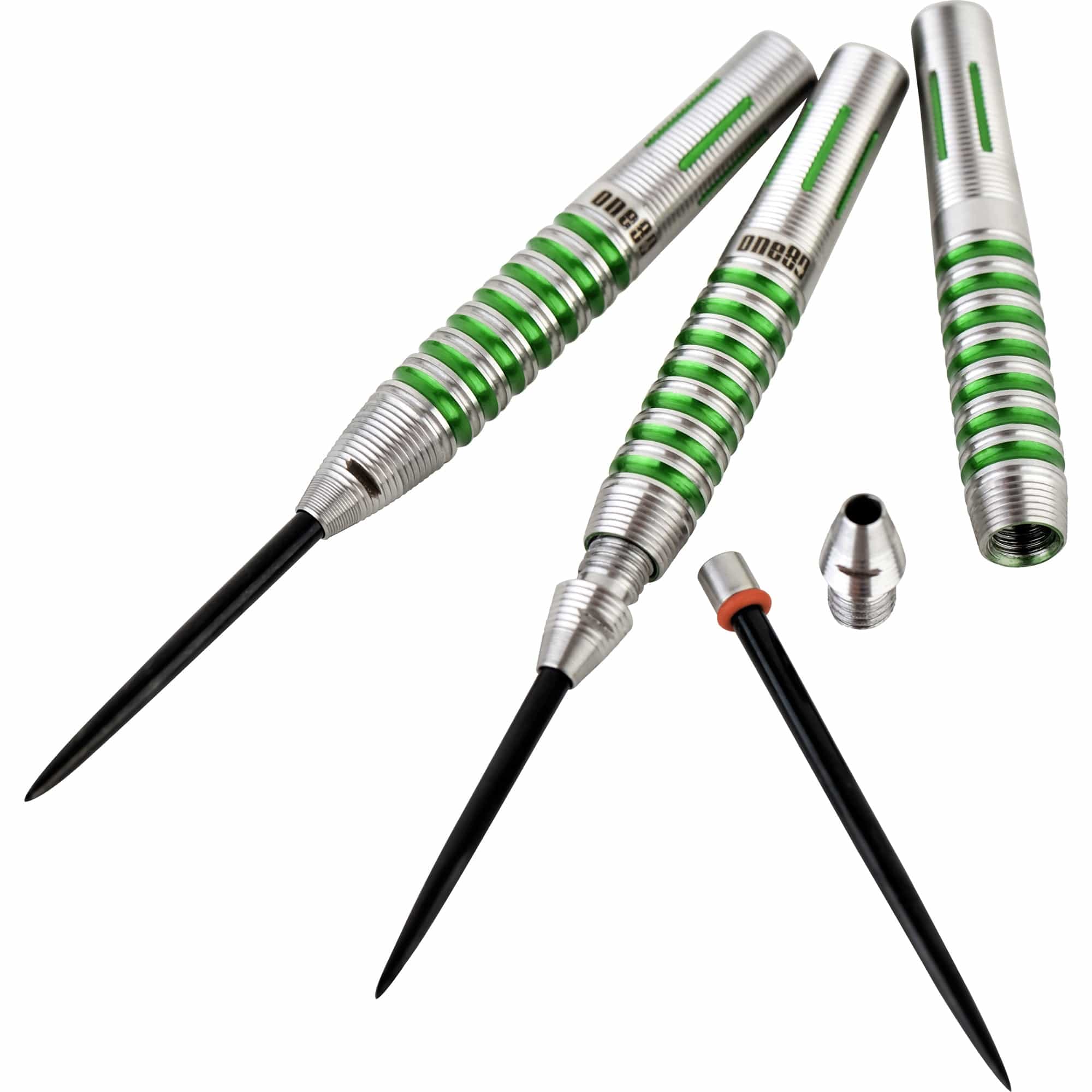 *One80 Lukas Wenig R2 Interchange Darts - Steel Tip - V2 - Green - Image 3