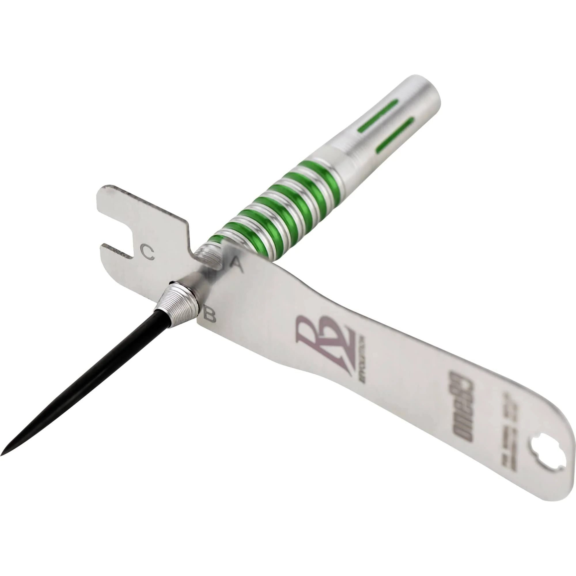*One80 Lukas Wenig R2 Interchange Darts - Steel Tip - V2 - Green - Image 4