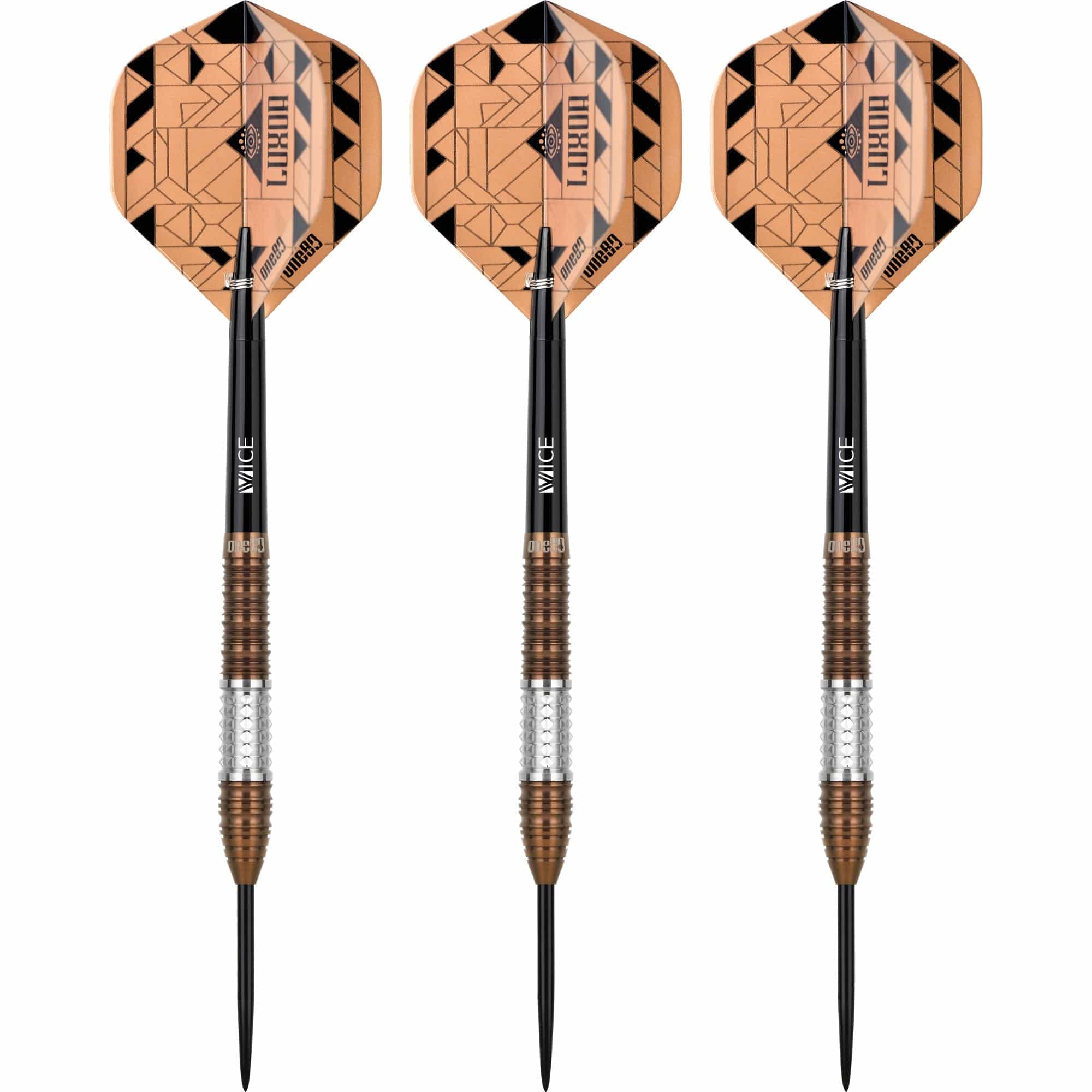 One80 Luxor Darts - Steel Tip - 90% Tungsten - Delta - Image 2