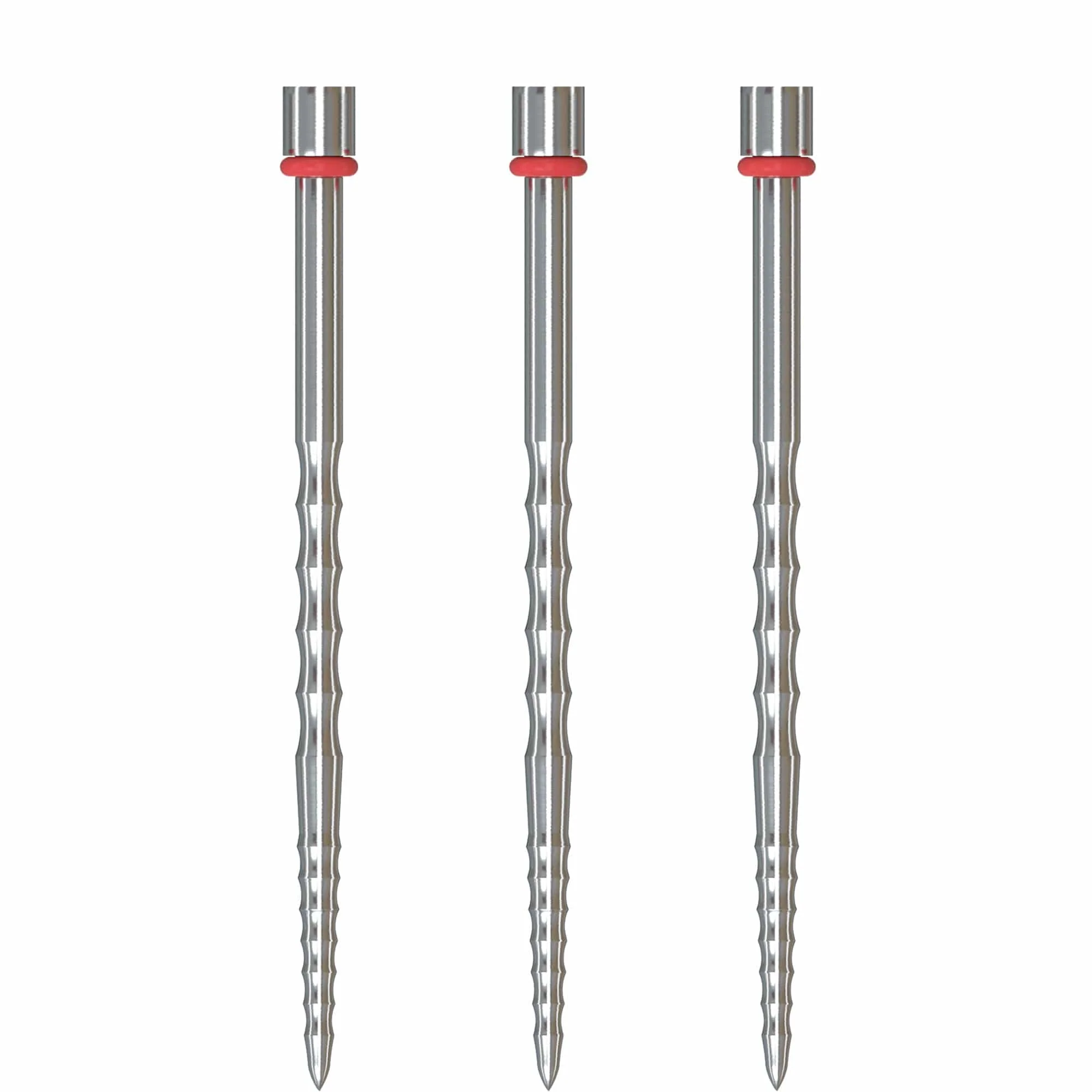 One80 R2 Interchange Points (2.35mm) - Grooved - B - Silver - Image 3