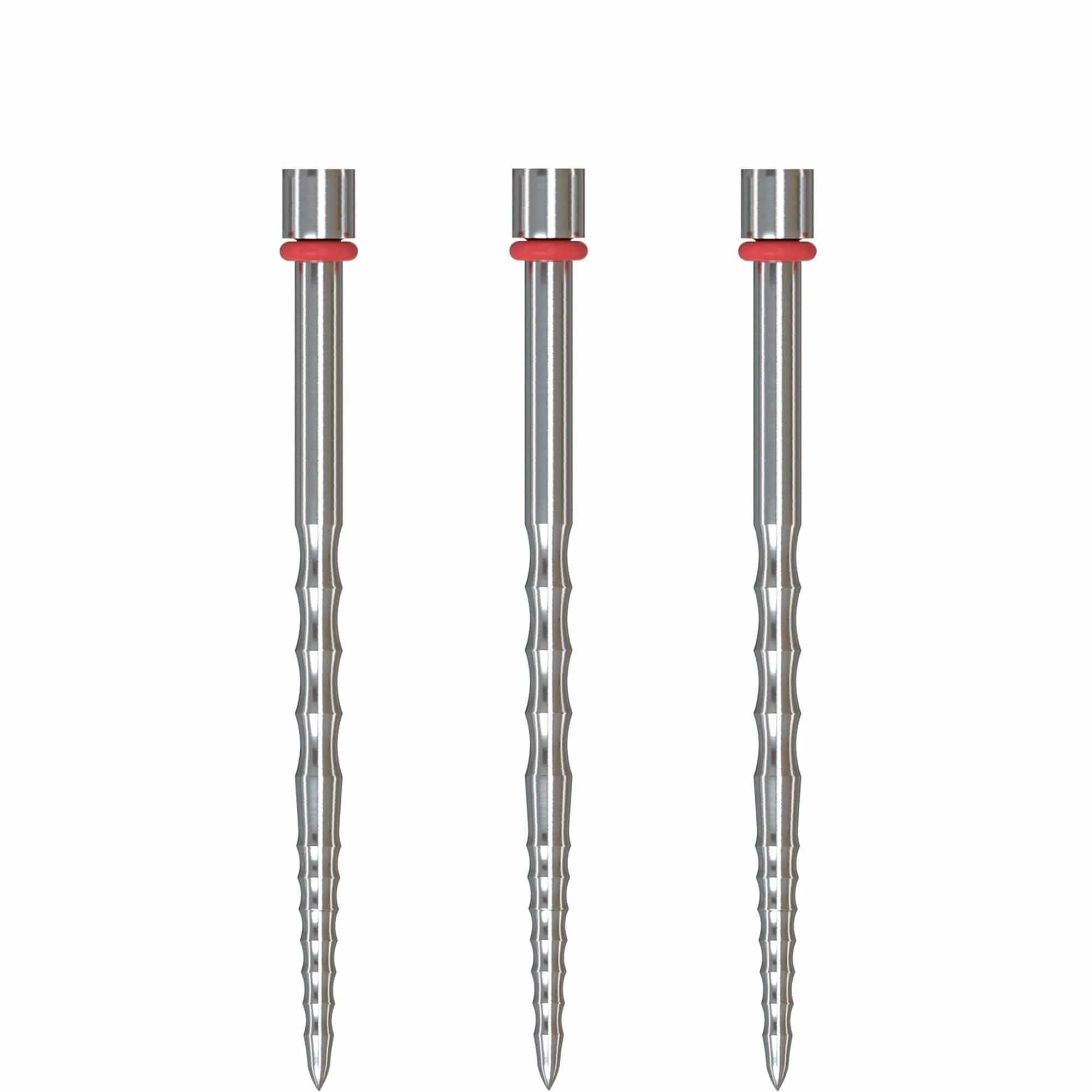 One80 R2 Interchange Points (2.35mm) - Grooved - B - Silver - Image 4