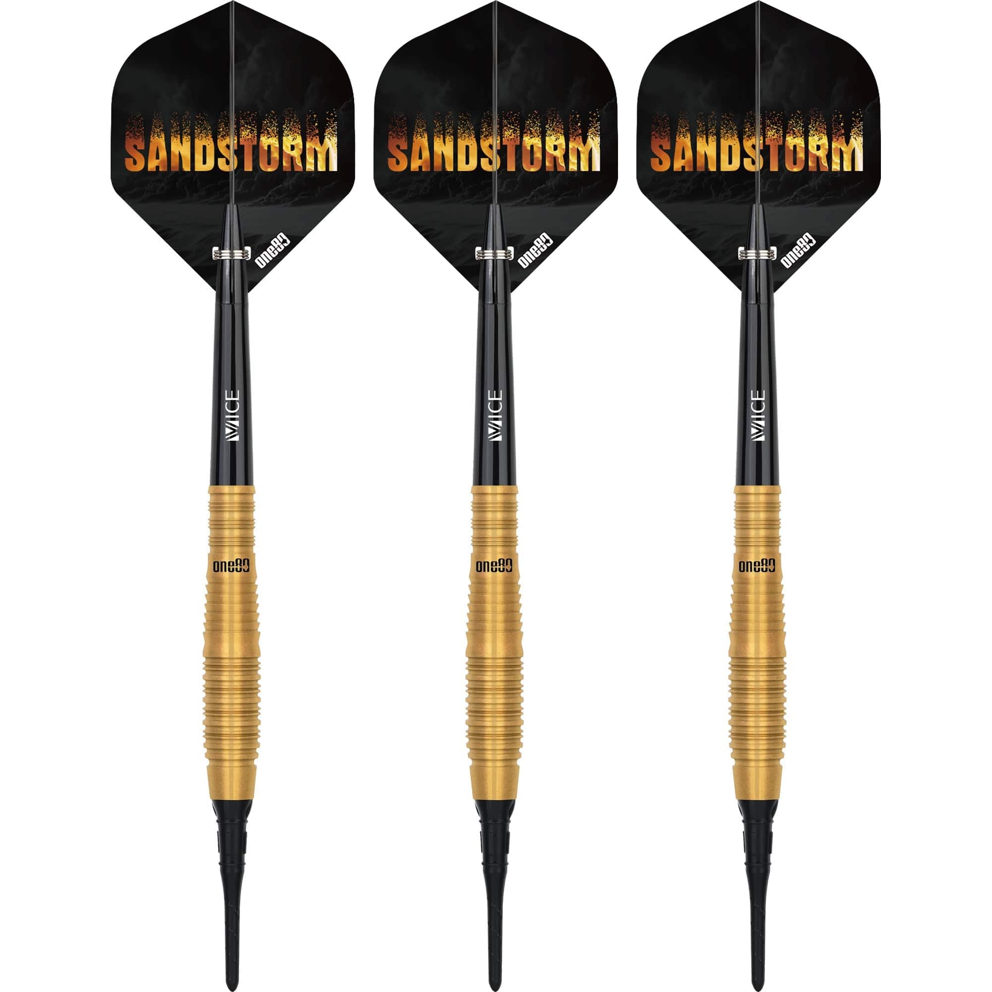 One80 Sandstorm Darts - Soft Tip - S02 - 18g - Image 2