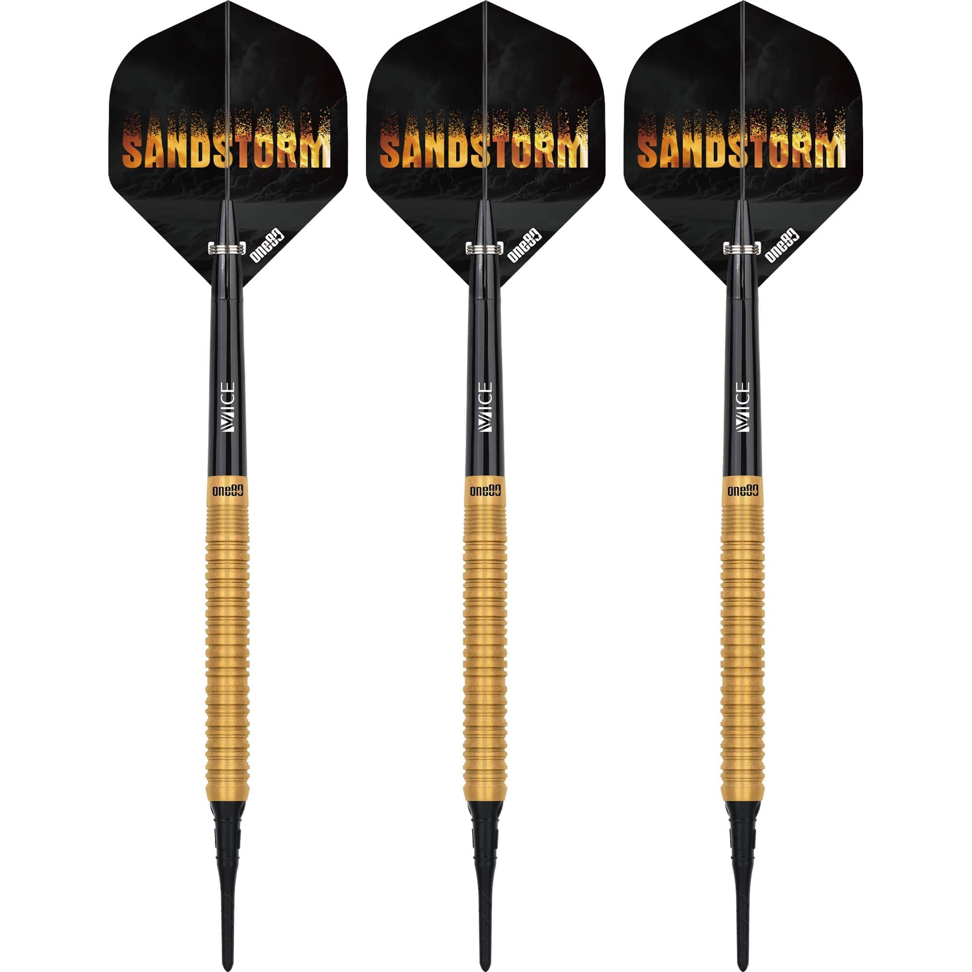 One80 Sandstorm Darts - Soft Tip - S04 - 18g - Image 2