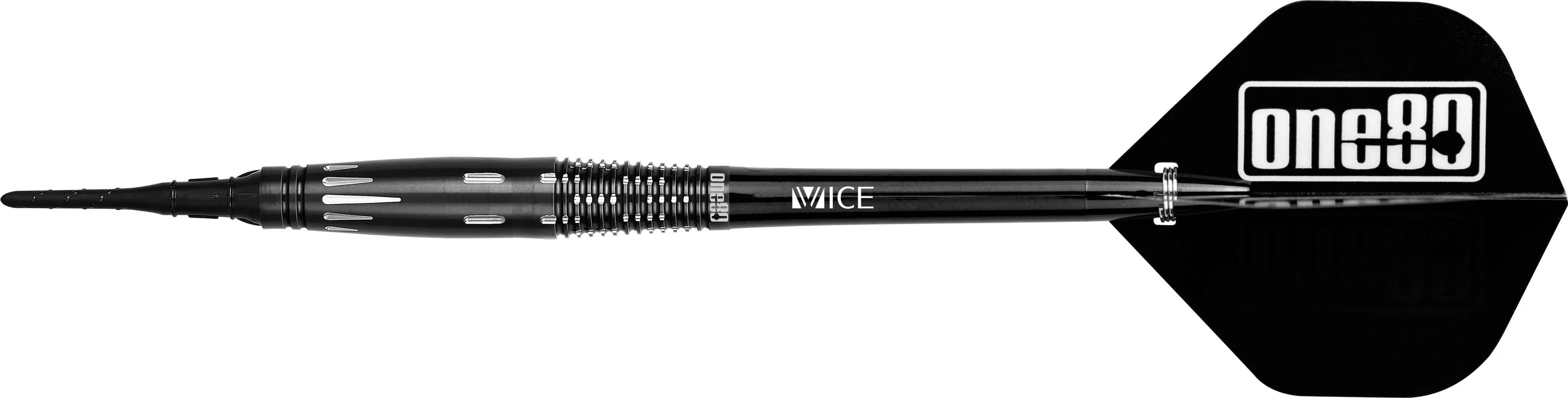 One80 Saori Miymoto Darts - Soft Tip - Rafale - Signature - Black - 19g - Image 7