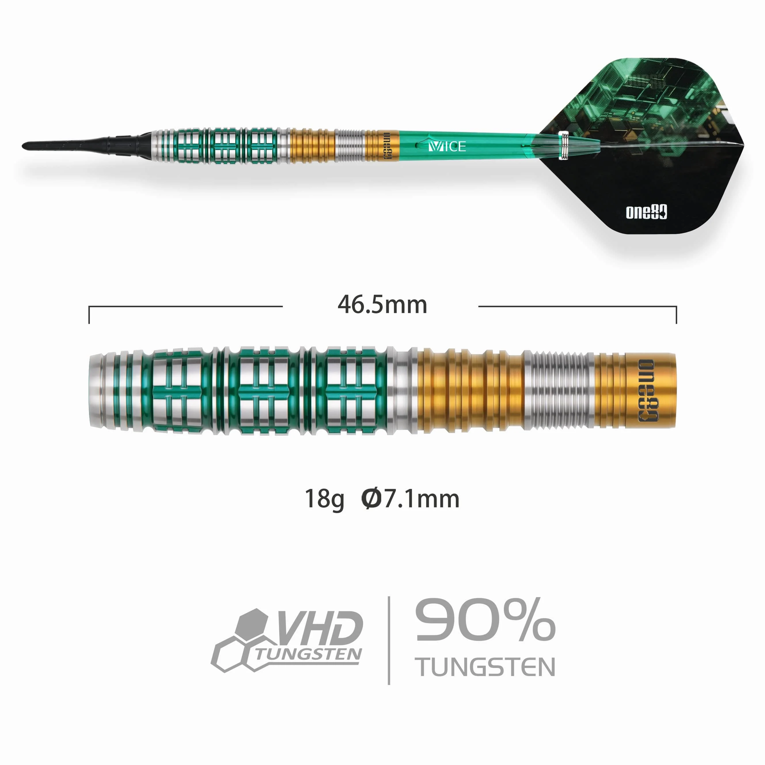One80 Signature Darts - Soft Tip - 90% Tungsten - Rene Eidams - V4 - Image 2
