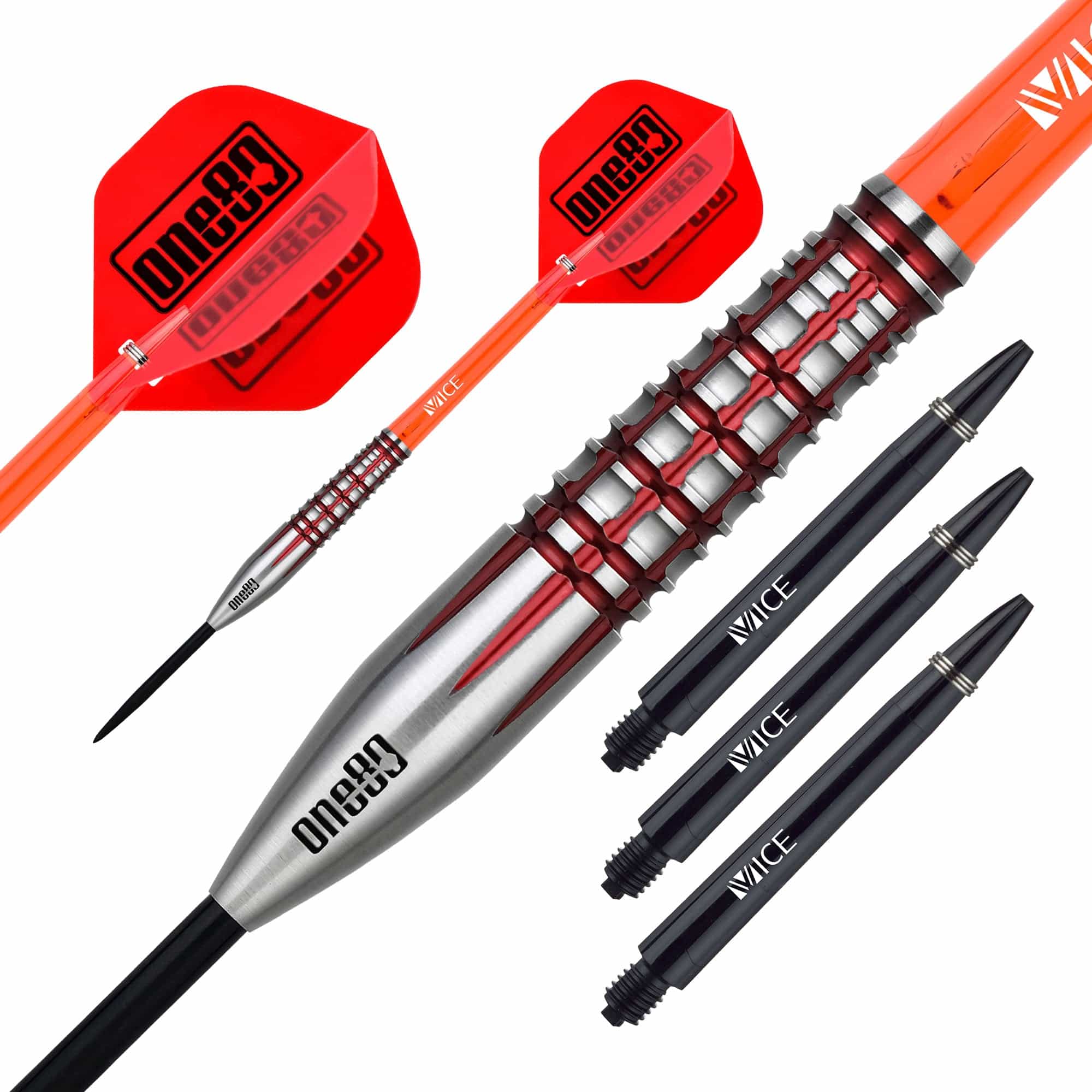 One80 Takashi Masuoka Darts - Steel Tip - V2 Signature - Volcan II - Image 2