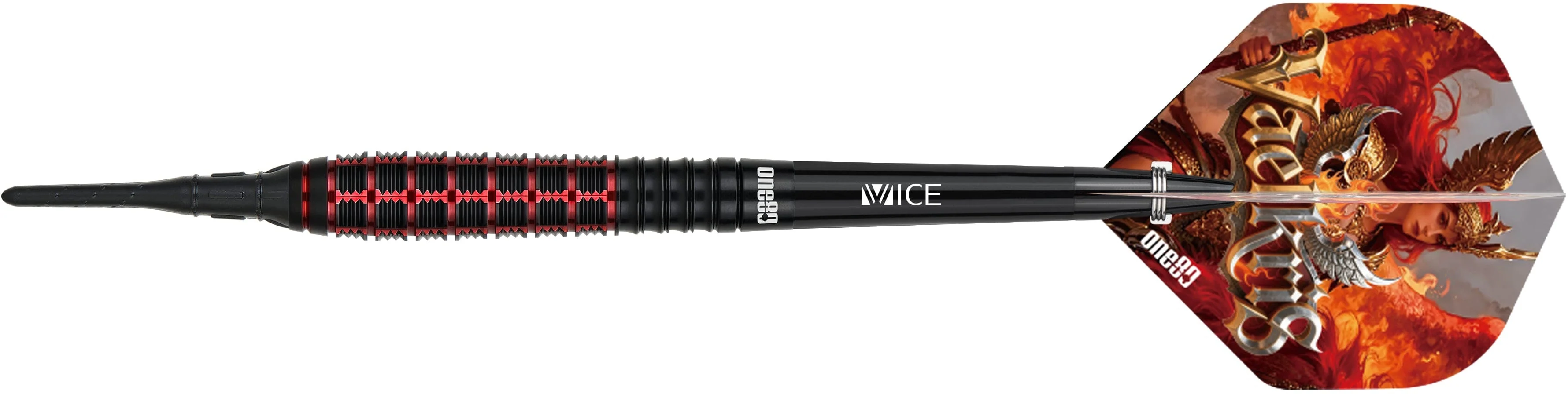 One80 Vaelkris Darts - Soft Tip - 90% Tungsten - V01 - 18g - Image 4