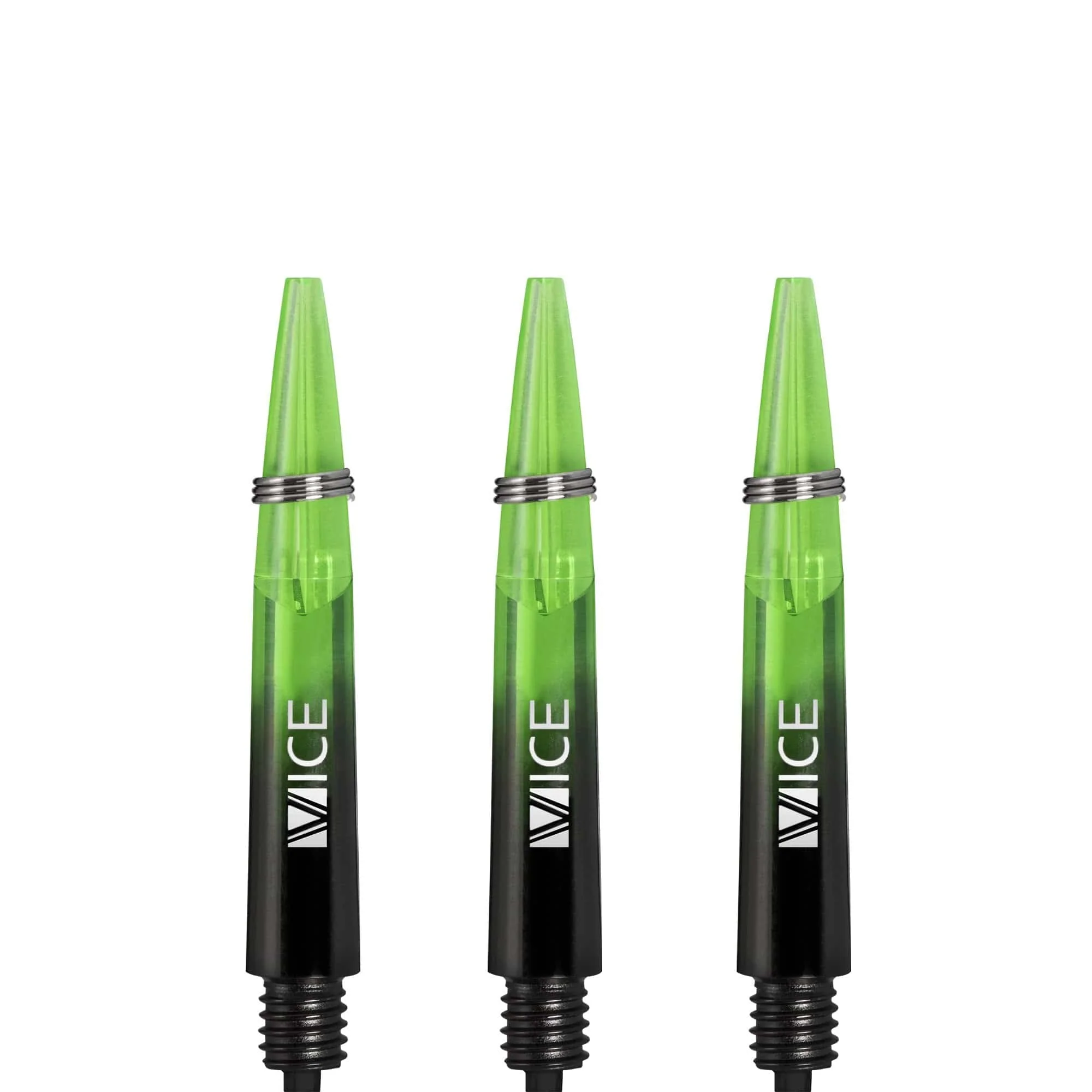 One80 Vice Gradient Shafts - Black - Neon Green - Image 4
