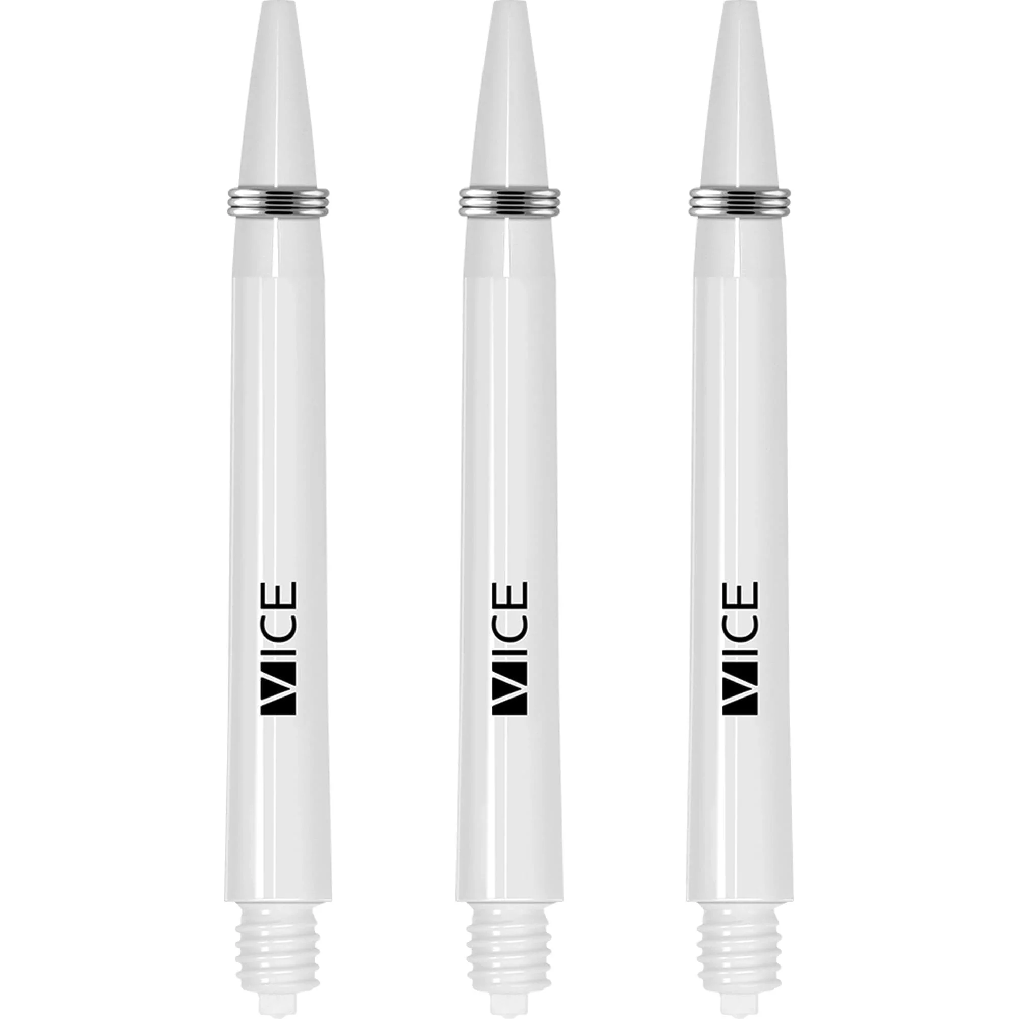 One80 Vice Shafts - Stems with Springs - White - Image 2