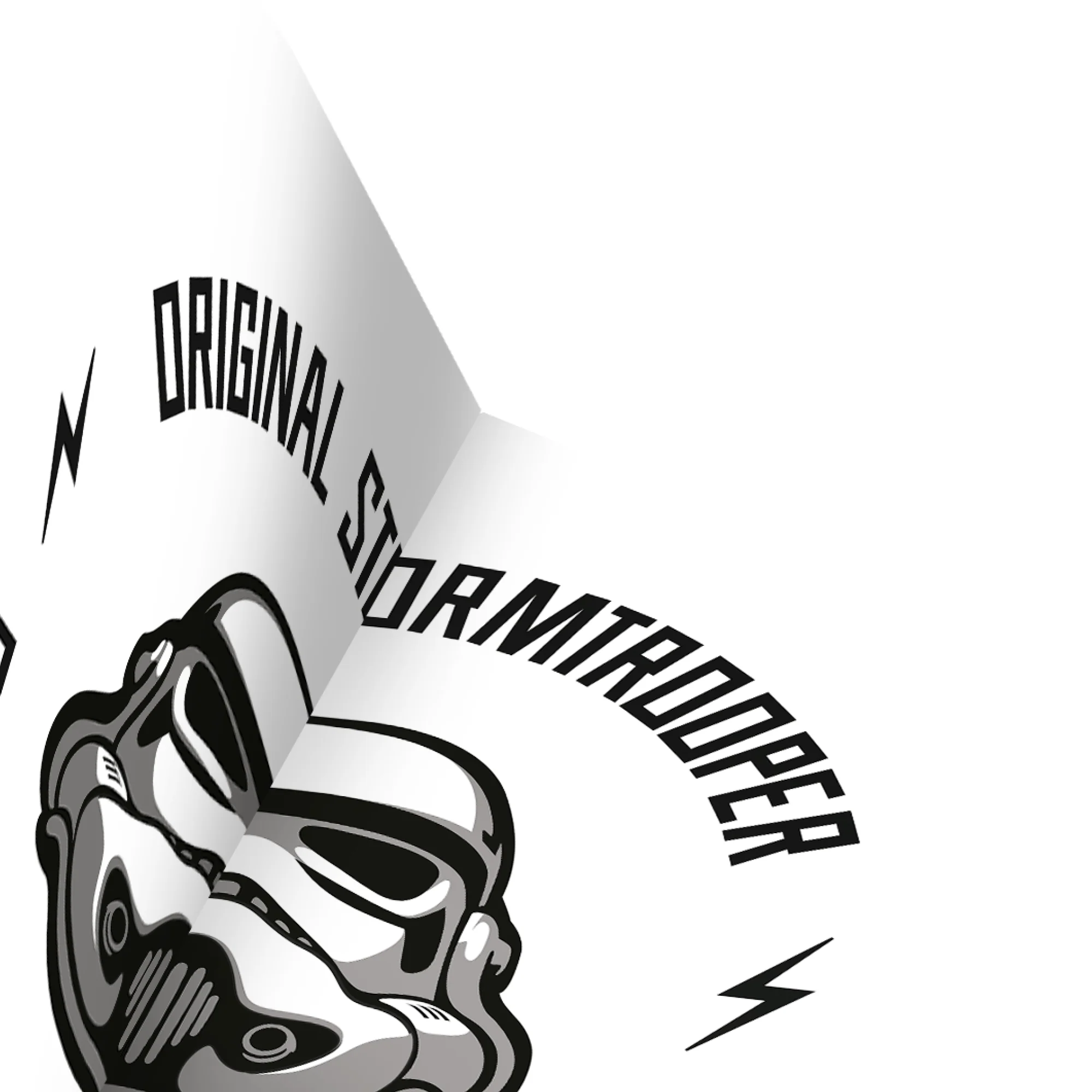 *Original StormTrooper Dart Flights - Official Licensed - No2 - Std - Storm Trooper - Logo on White - Image 5