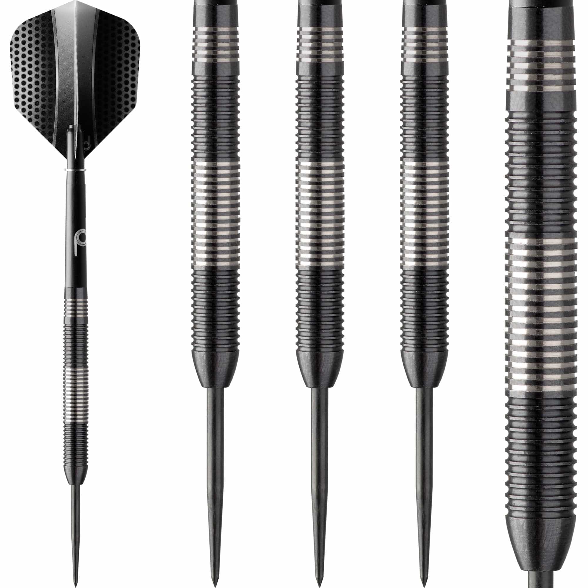 Performance Darts - Silver Blaze - Steel Tip - Black & Silver - Image 2