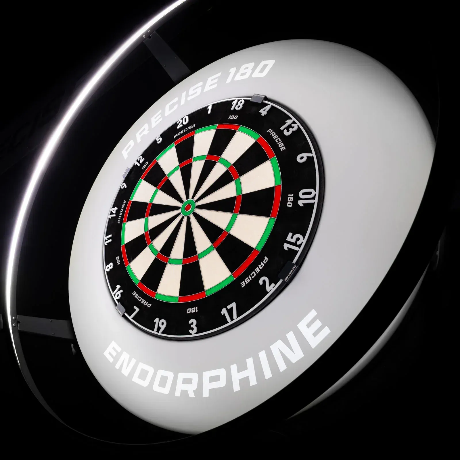 Precise 180 Dartboard Surround - Endorphine Signature - Nordic Grey - Image 3