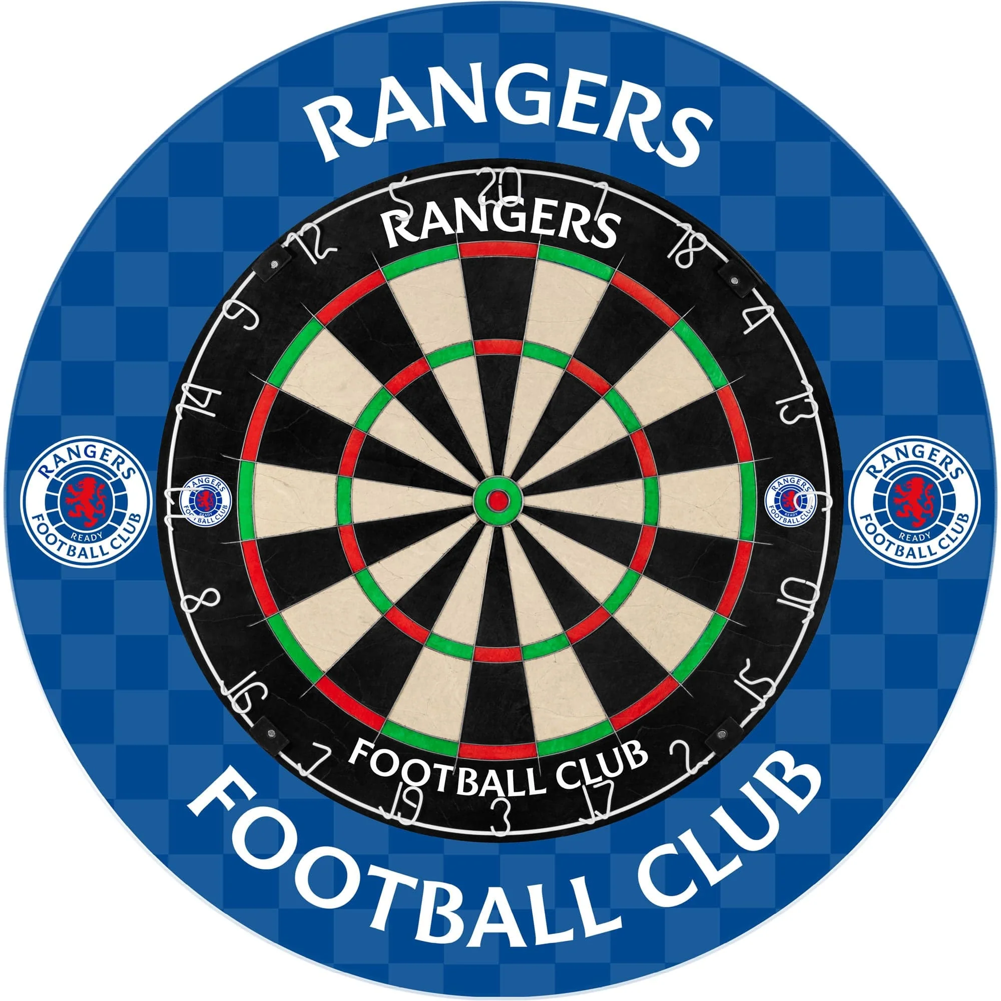 Rangers FC Dartboard Surround - Official Licensed - RFC - S1 - Check - Image 3
