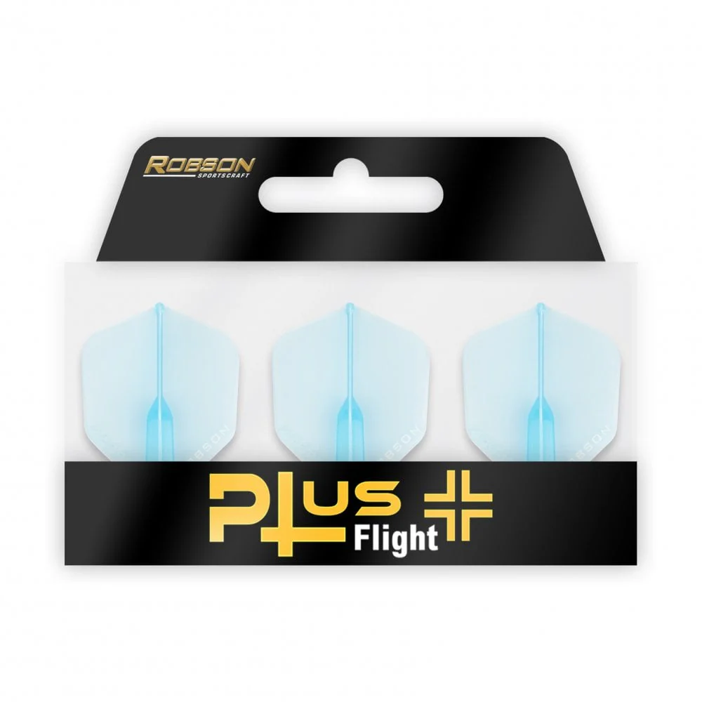 Robson Plus Dart Flights - for all flights - Std No6 - Crystal - Image 4