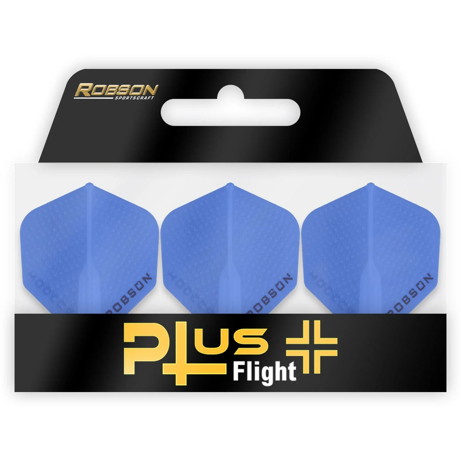 Robson Plus Dart Flights - for all shafts - Std No2 - Dimpled - Image 15
