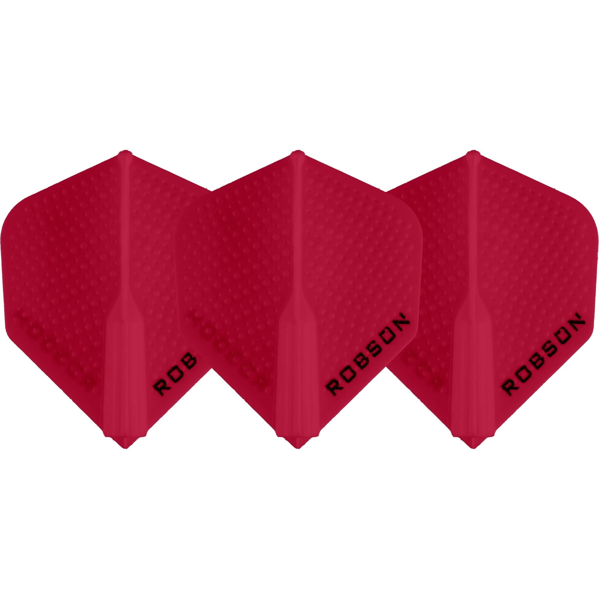 Robson Plus Dart Flights - for all shafts - Std No2 - Dimpled - Image 8