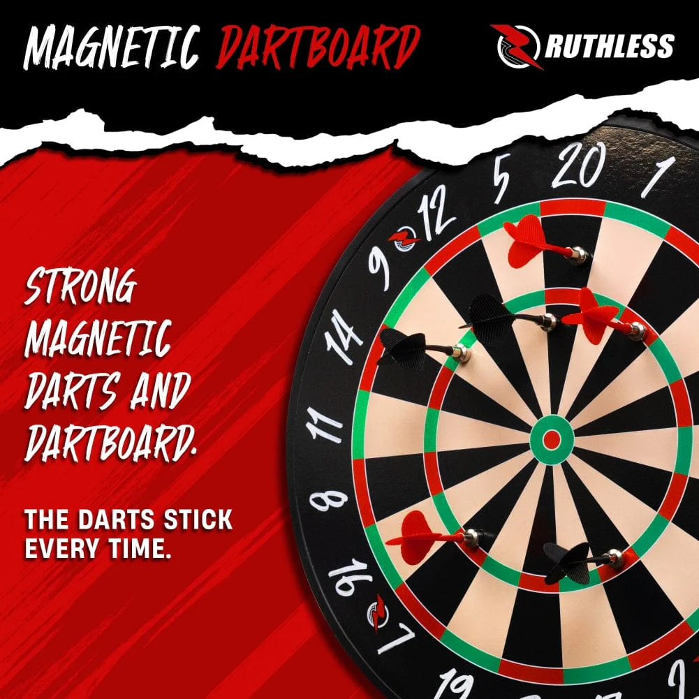 Ruthless Battle Board- Family Dual Dartboard Game - Magnetic Inc 4 sets of Magnetic darts - Image 4