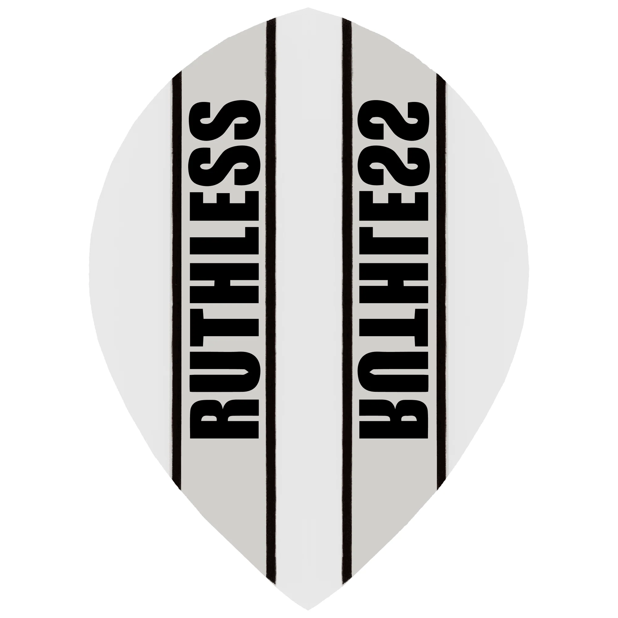 *Ruthless - Clear Panel - Dart Flights - 100 Micron - Pear - Image 7