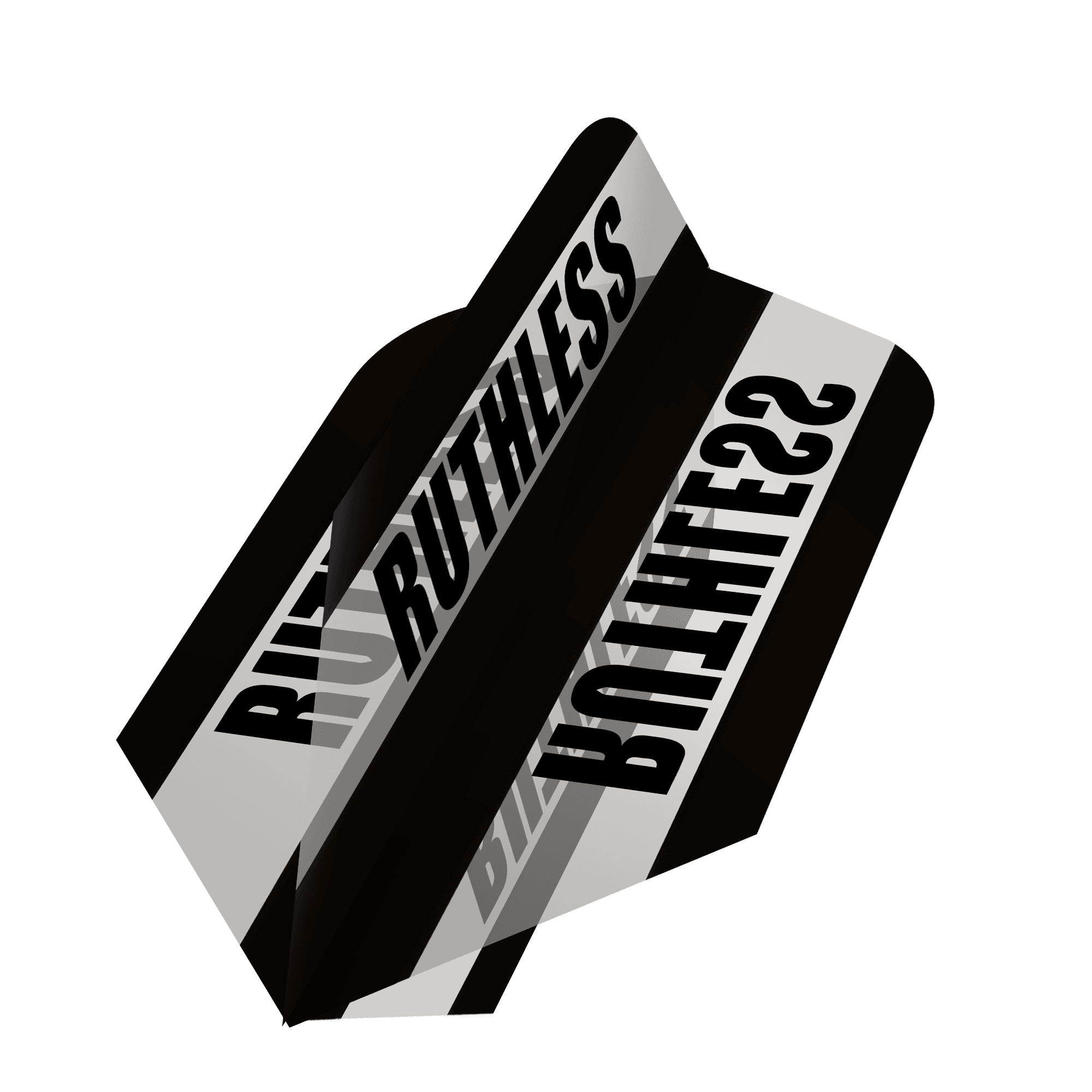*Ruthless - Clear Panel - Dart Flights - 100 Micron - Slim - Image 10
