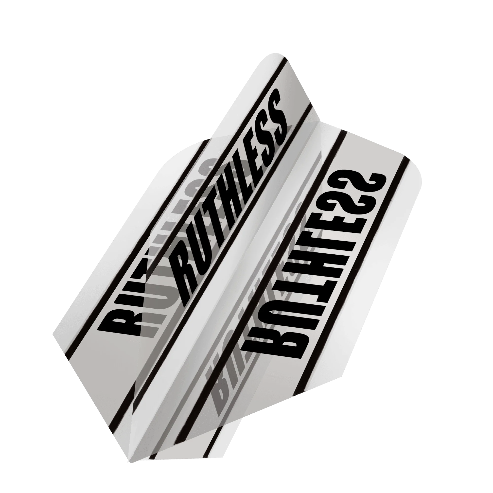 *Ruthless - Clear Panel - Dart Flights - 100 Micron - Slim - Image 16
