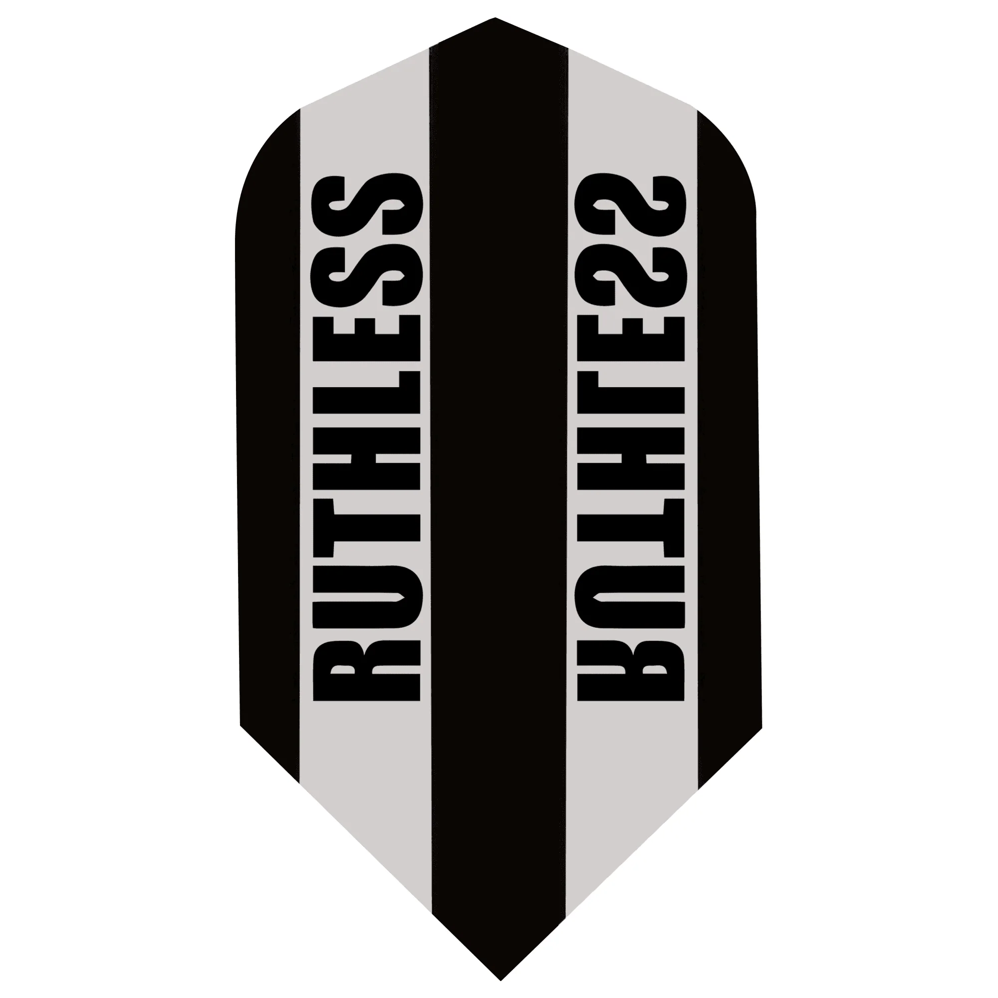 *Ruthless - Clear Panel - Dart Flights - 100 Micron - Slim - Image 2