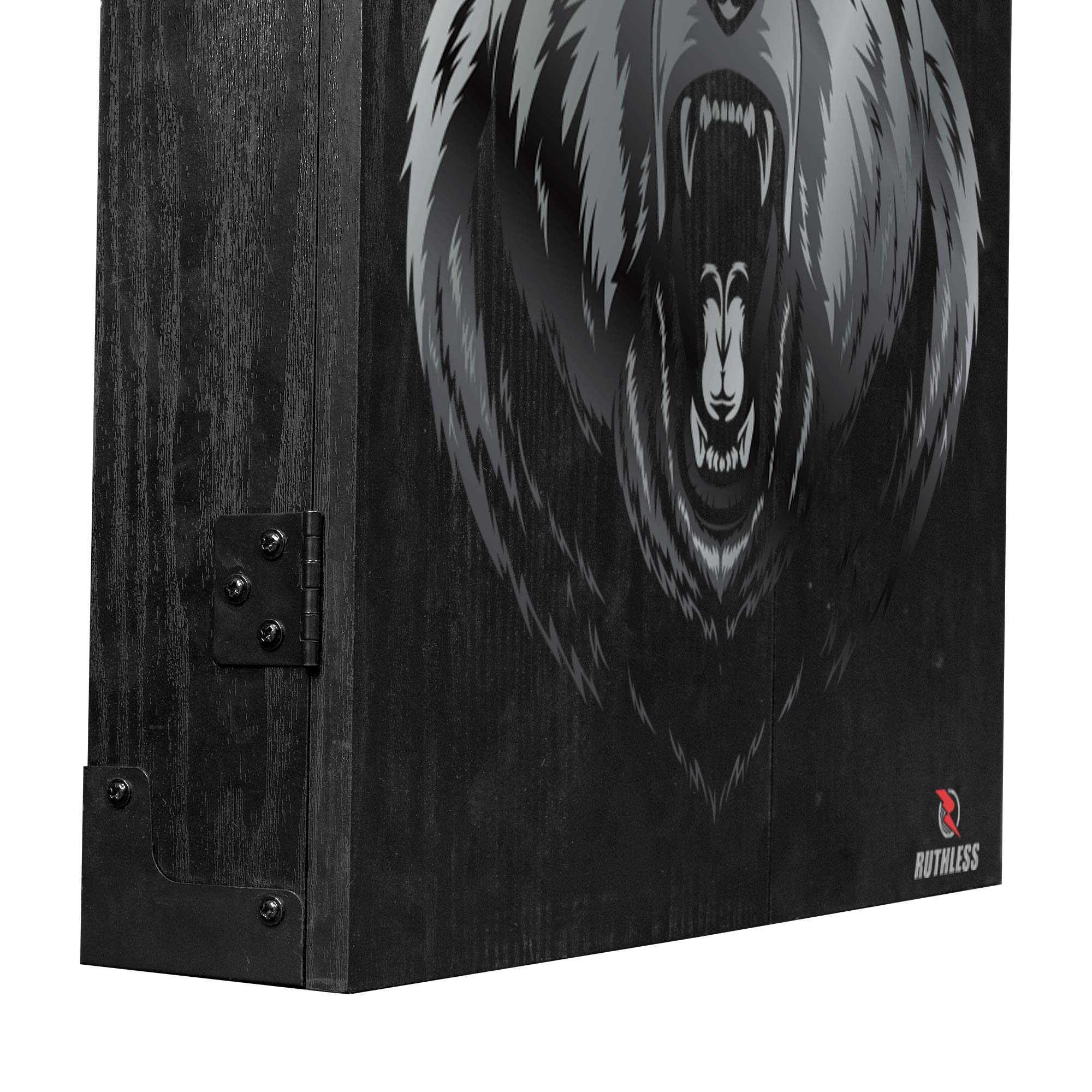 Ruthless Dartboard Cabinet - Square Design - Bear - Image 3