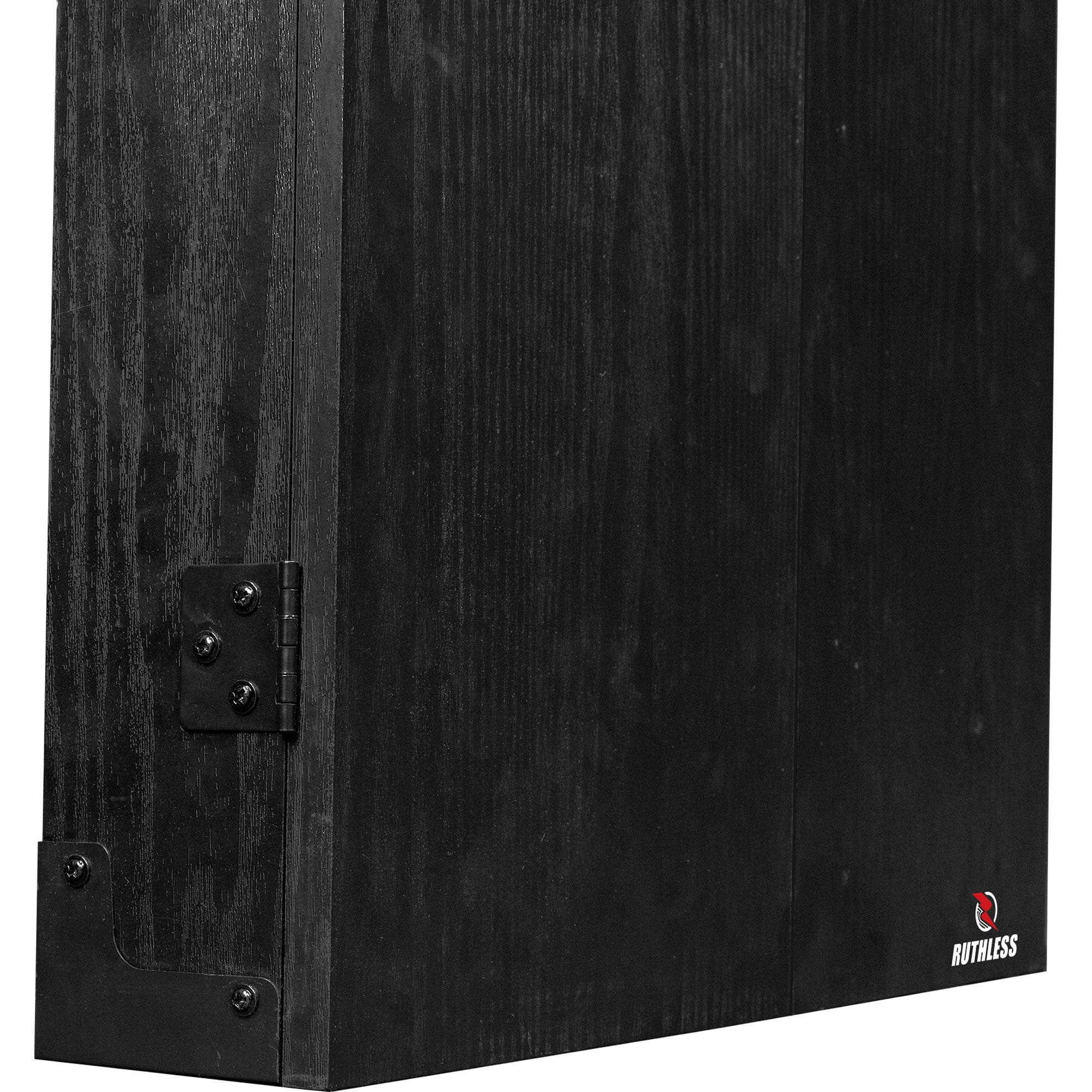 Ruthless Dartboard Cabinet - Square Design - Black - Image 3