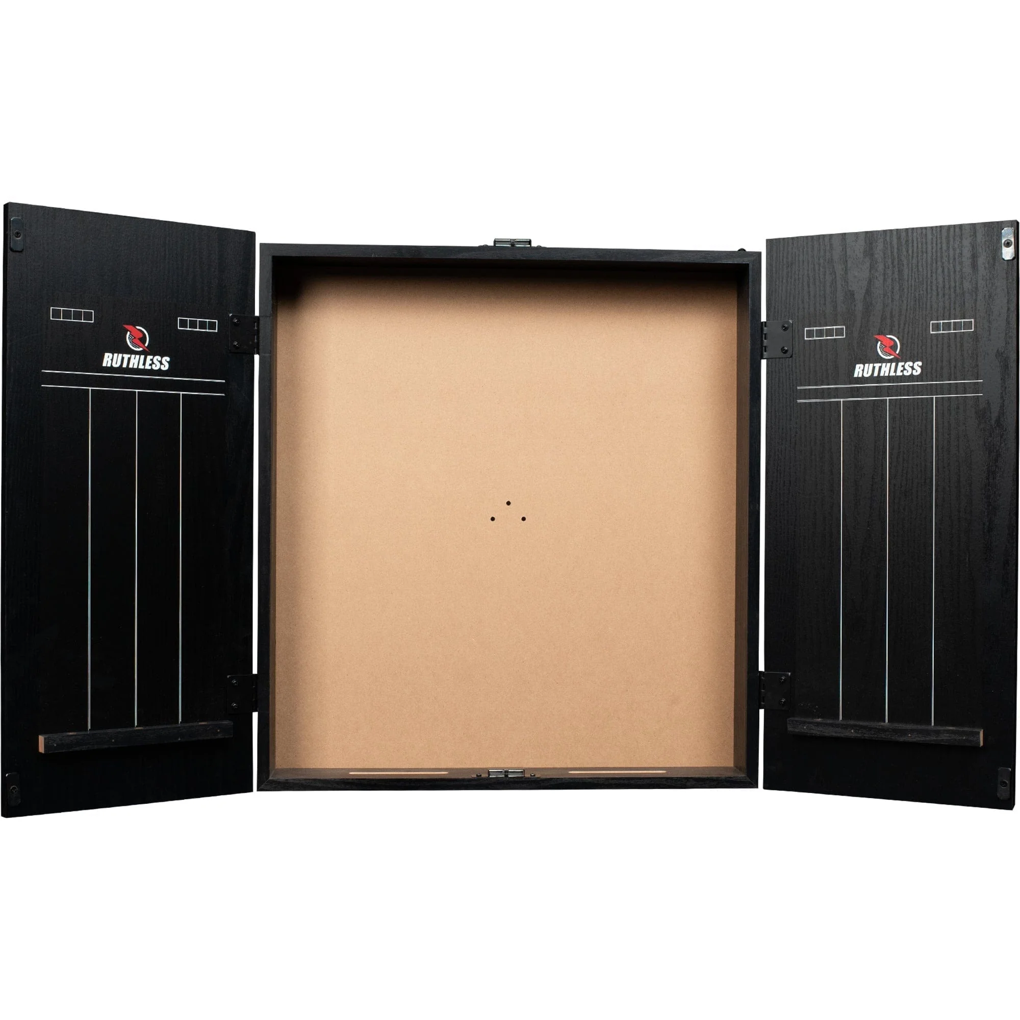 Ruthless Dartboard Cabinet - Square Design - One Must Be Ruthless - Image 4