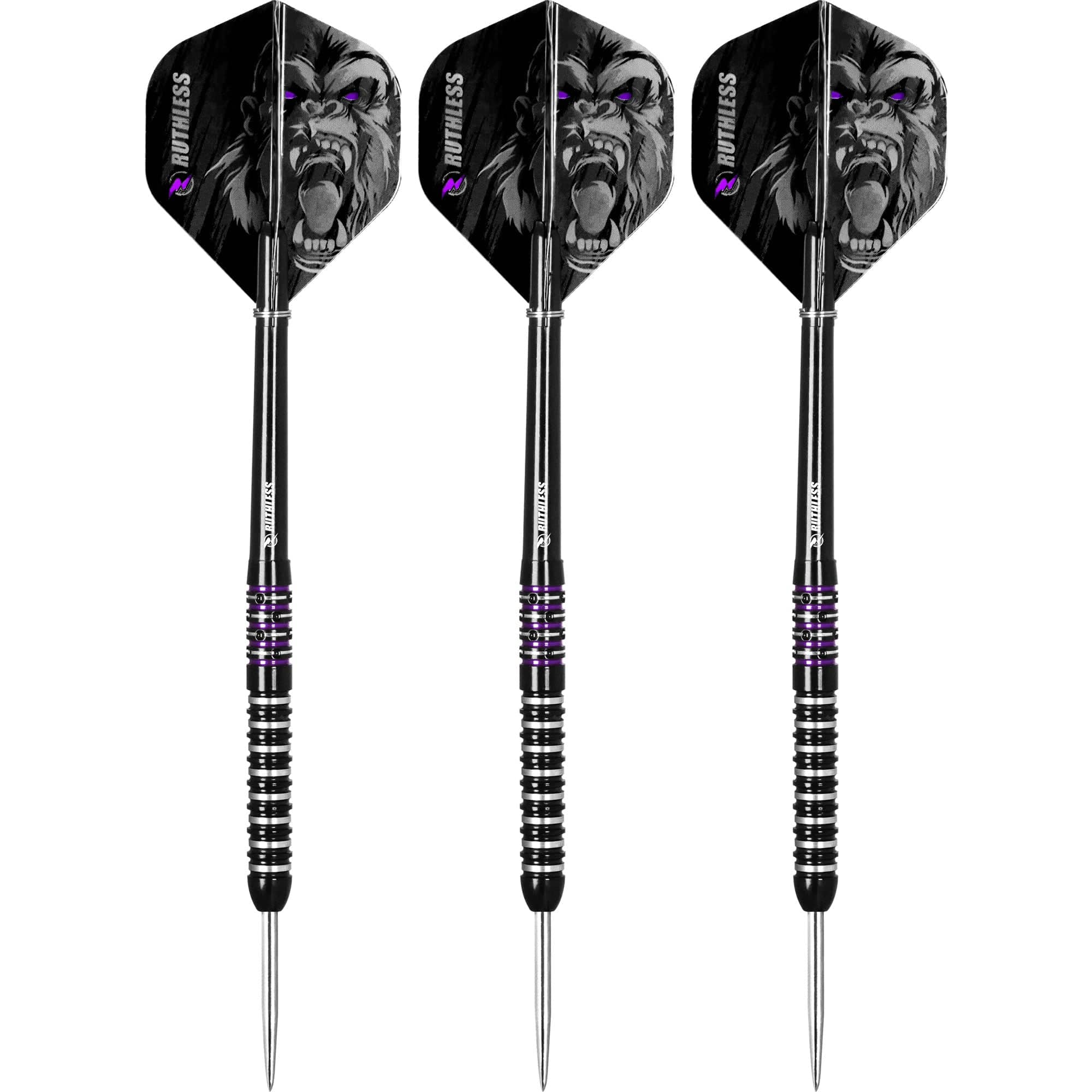 Ruthless Darts - Steel Tip - 90% Tungsten - Gorilla - Image 2