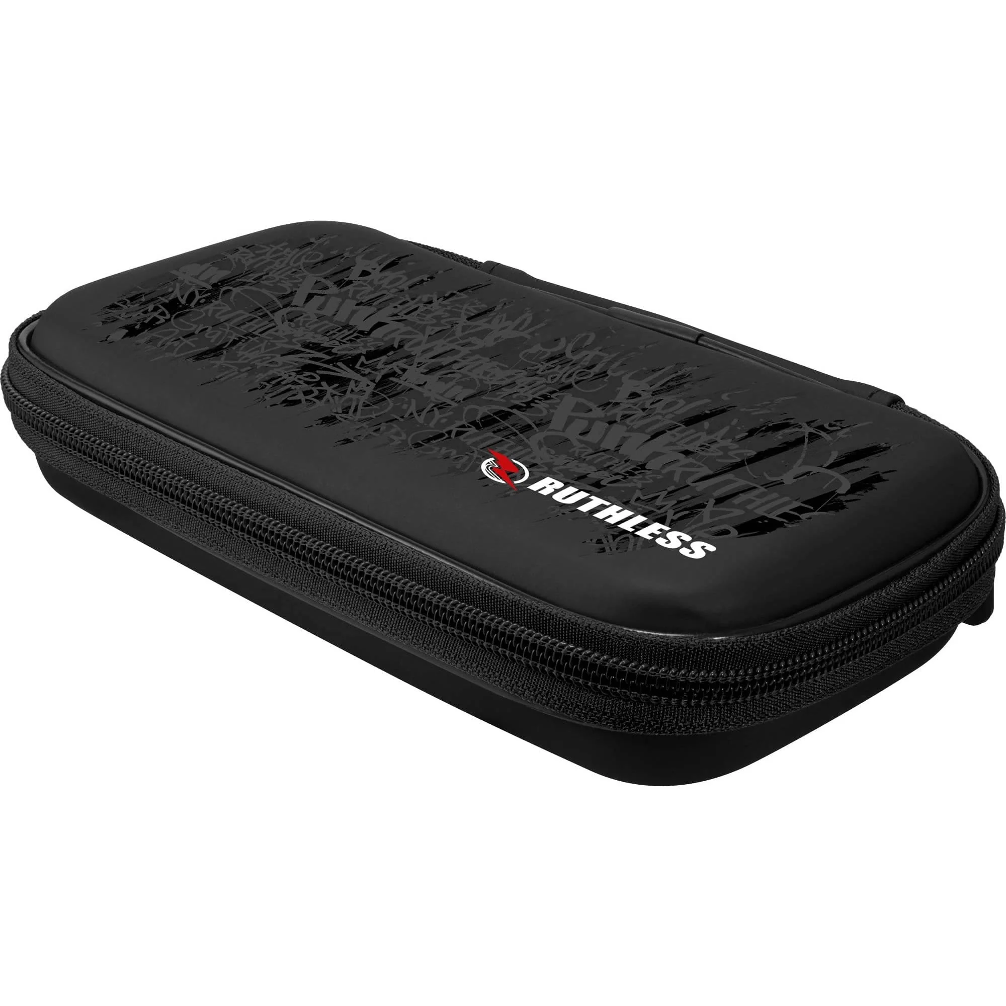 Ruthless Designed EVA Dart Case - Large - Black - Graffiti - Grey - Image 2