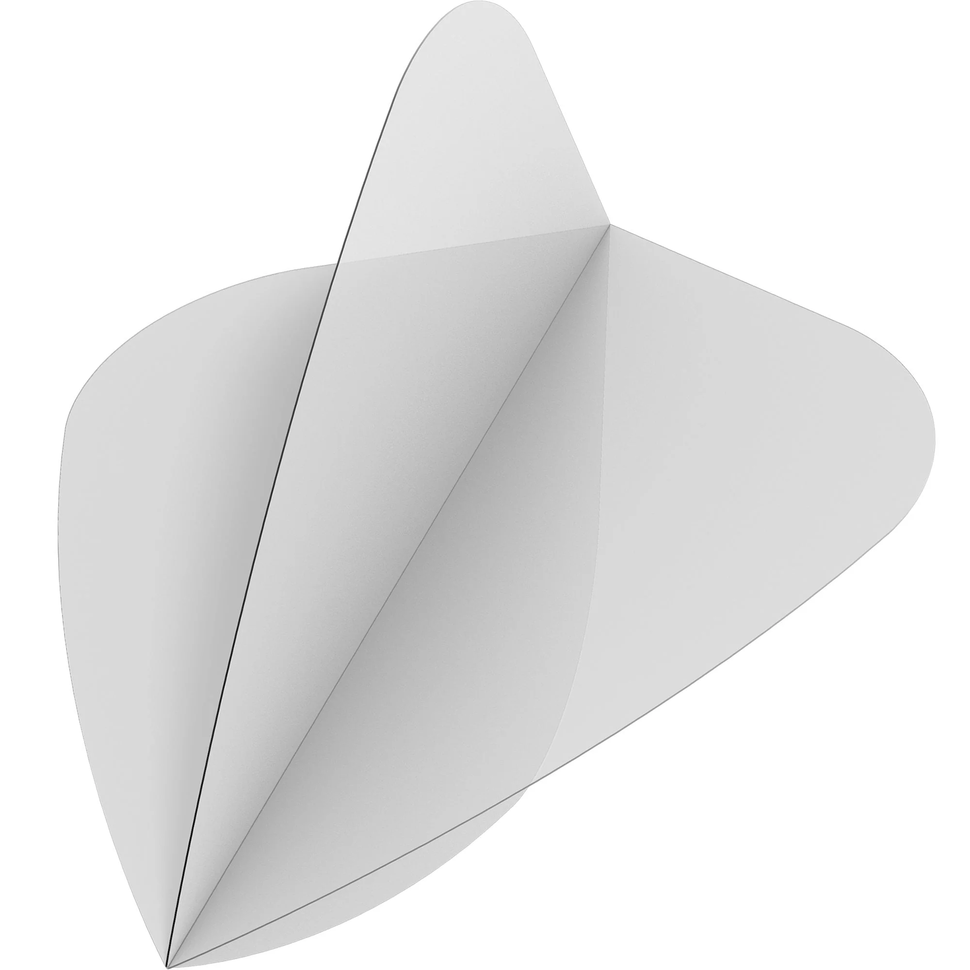 *Ruthless Poly Plain - Solid - Dart Flights - 75 Micron - Kite - Image 16