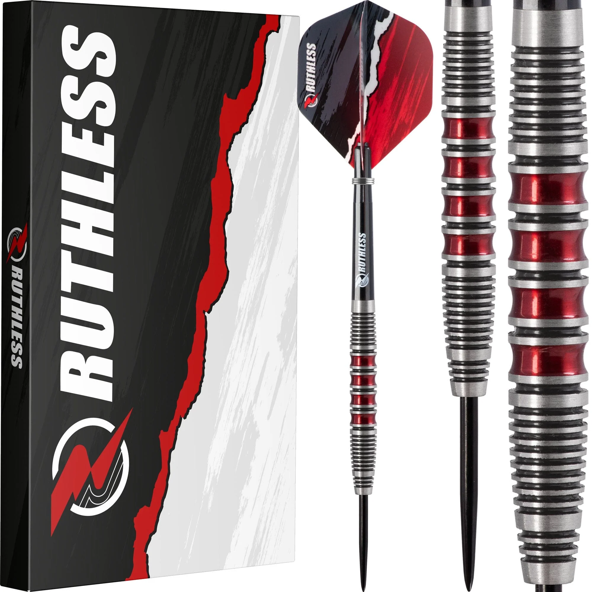 Ruthless Red Falcon Darts - Steel Tip Tungsten - Red - Image 2