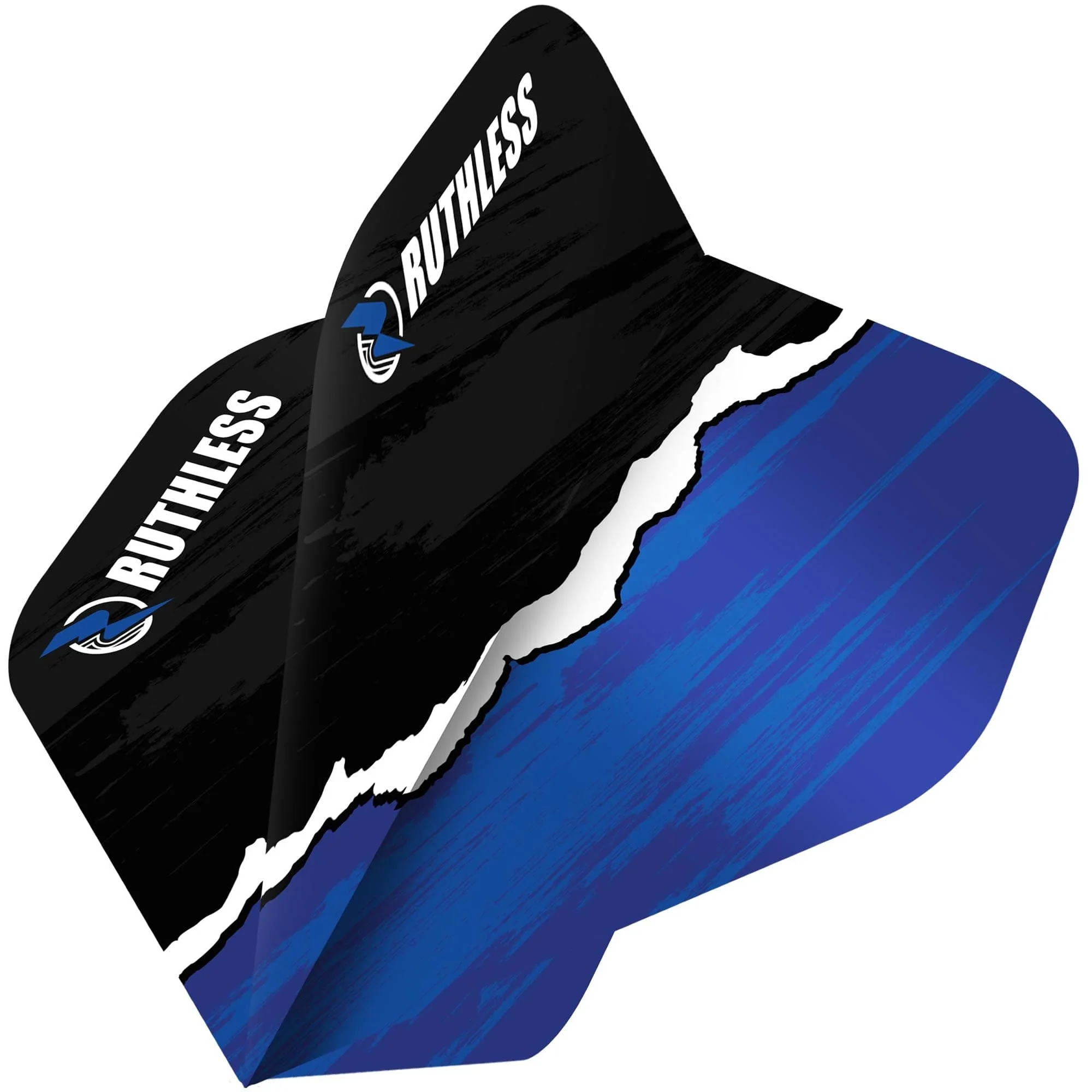 Ruthless RipTorn Dart Flights - Std - No2 - Black - Image 8