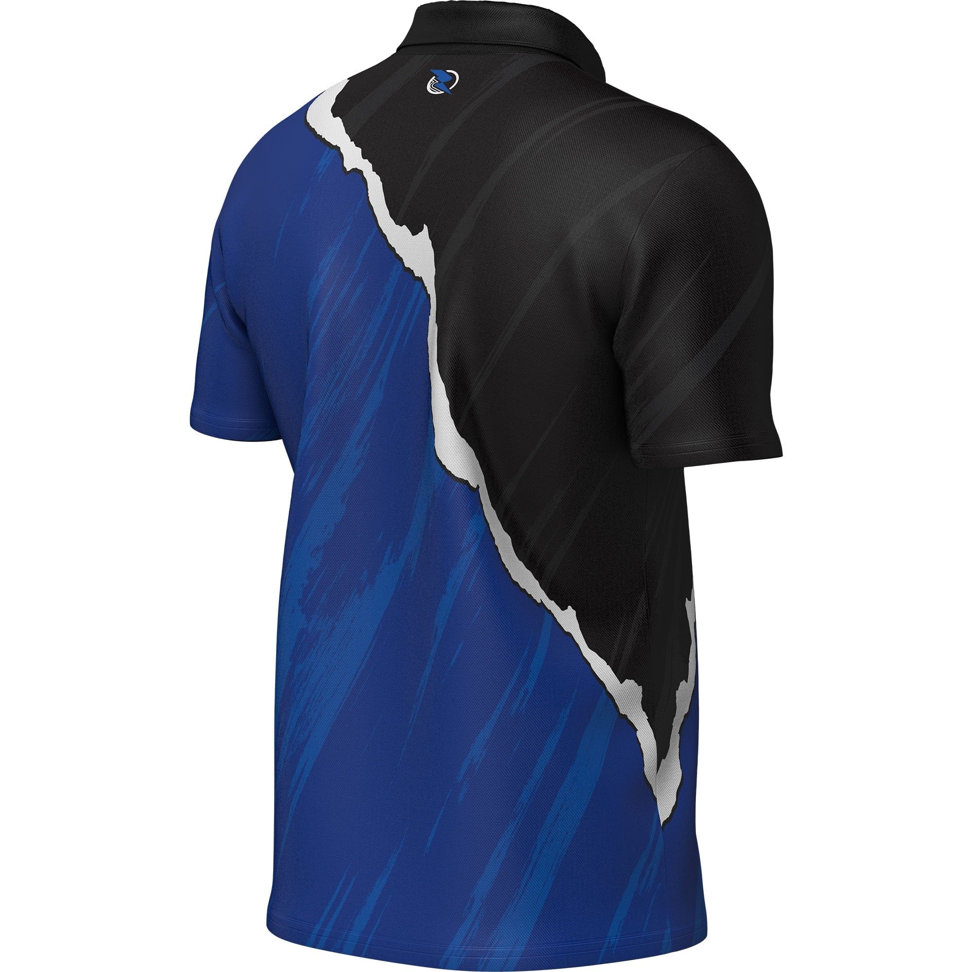 *Ruthless RipTorn ECO Dart Shirt - with Pocket - Black & Blue - Image 8