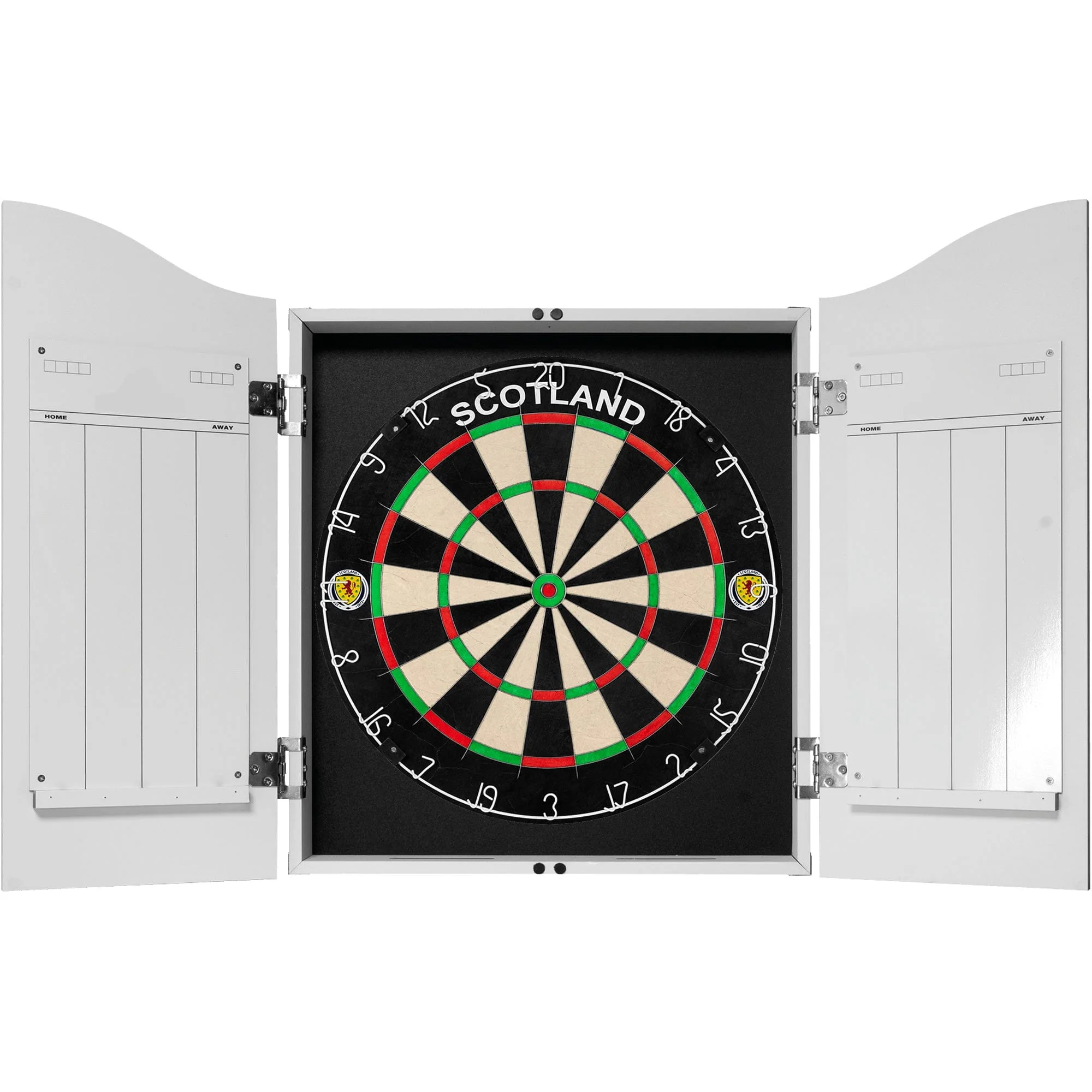 Scotland Football Dartboard Cabinet - Official Licensed - C1 - White - Logo - Image 3