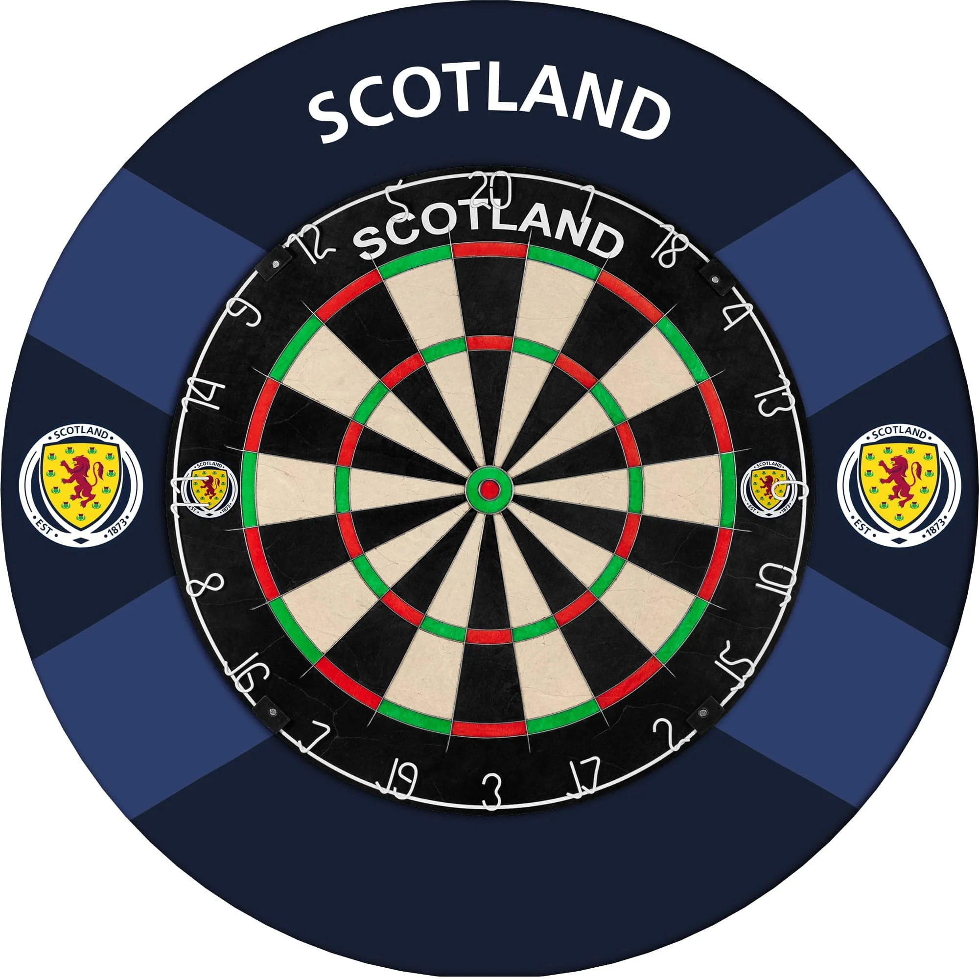 Scotland Football Dartboard Surround - Official Licensed - S1 - Navy - Image 3