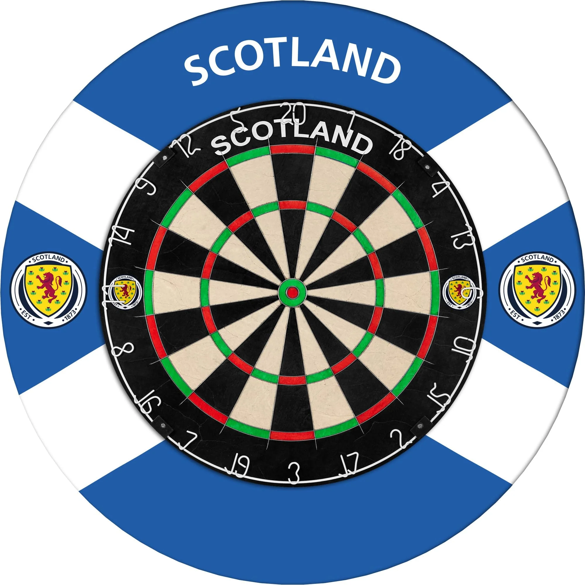 Scotland Football Dartboard Surround - Official Licensed - S2 - Blue - Image 3