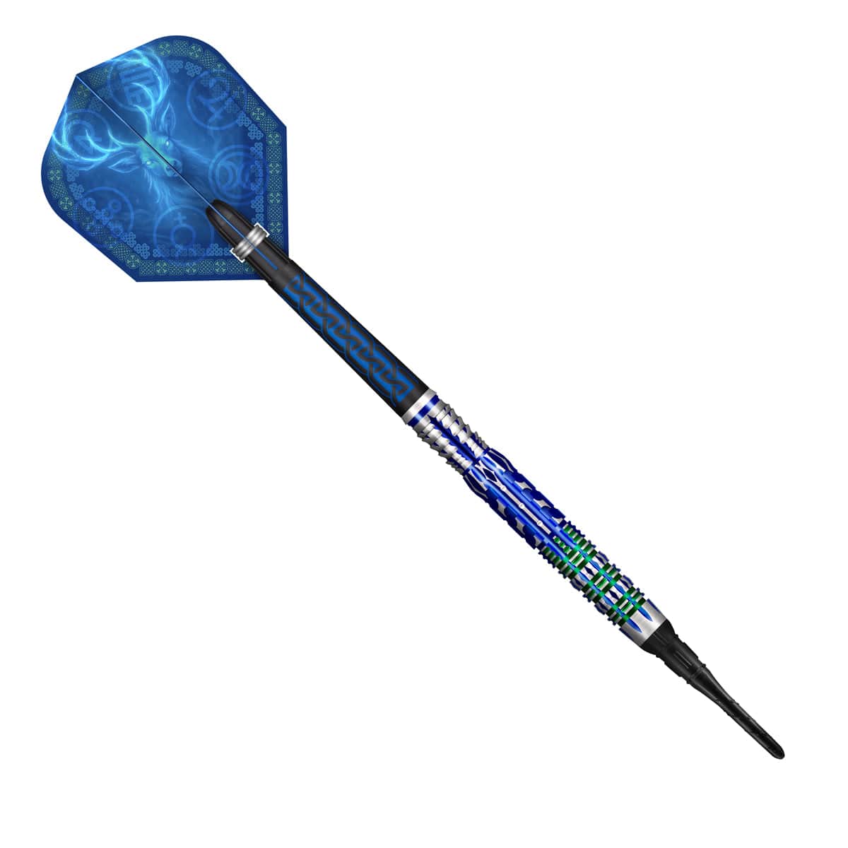 Shot Celt Darts - Soft Tip - 95% Tungsten - Merlin - Image 3