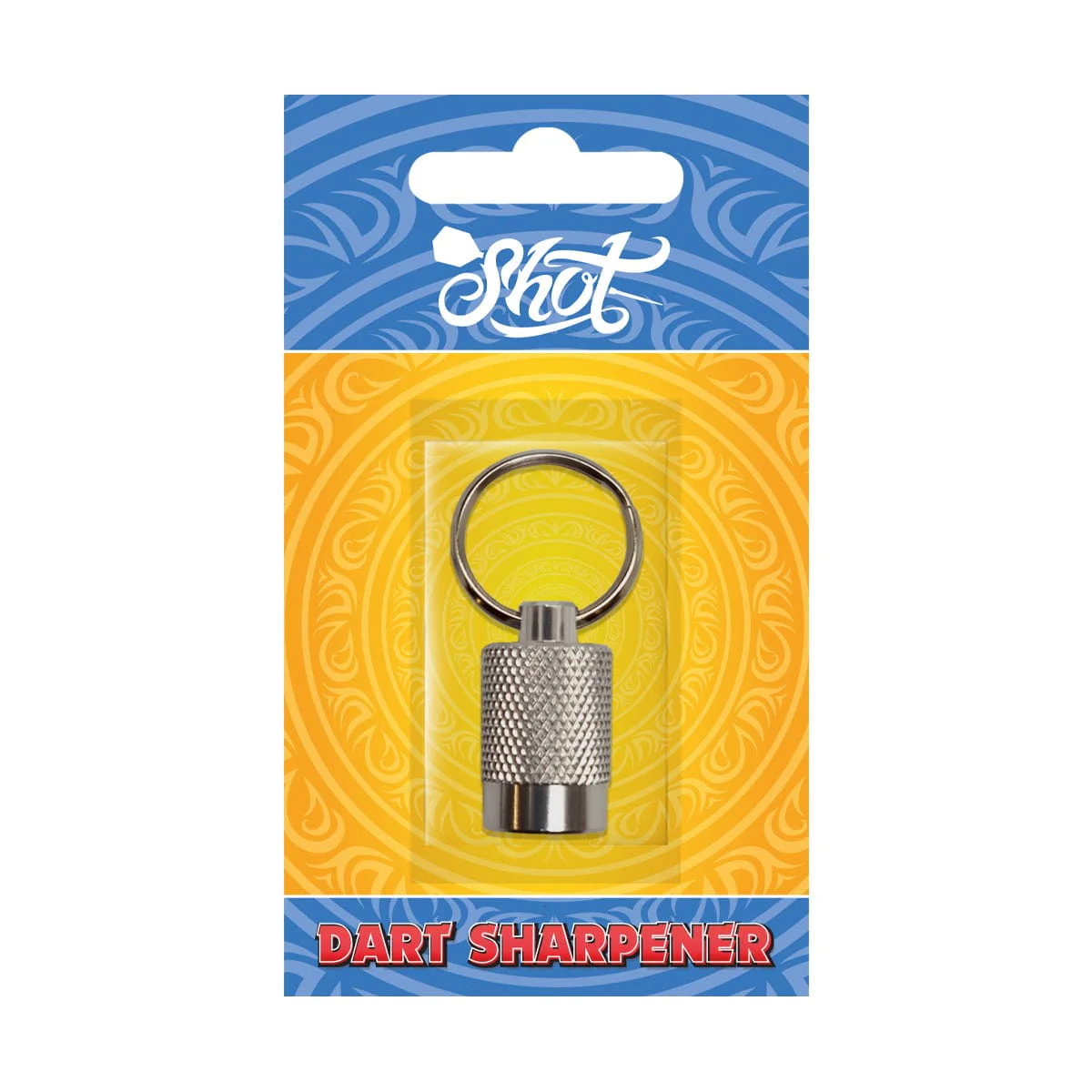 Shot Dart Sharpener - with keyring - Silver - Image 2