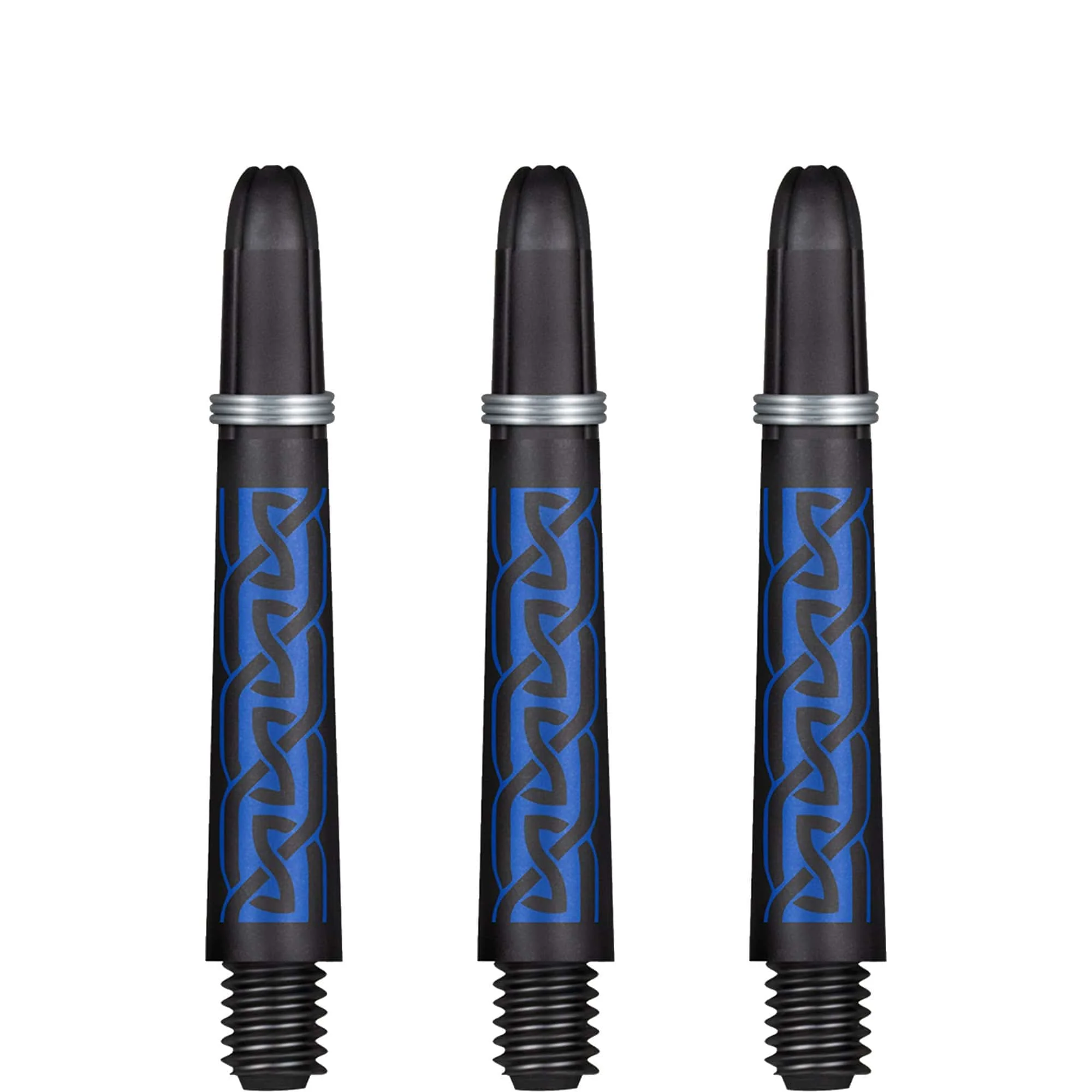 Shot Koi Carbon Dart Shafts - with Springs - Pakati Blue - Image 4