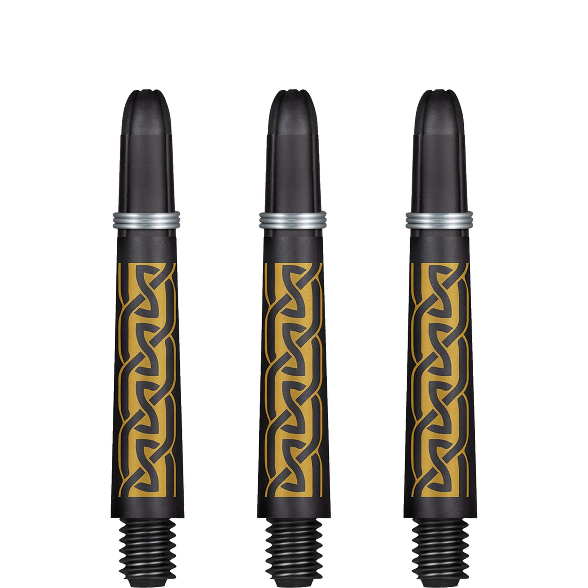 Shot Koi Carbon Dart Shafts - with Springs - Pakati Gold - Image 4