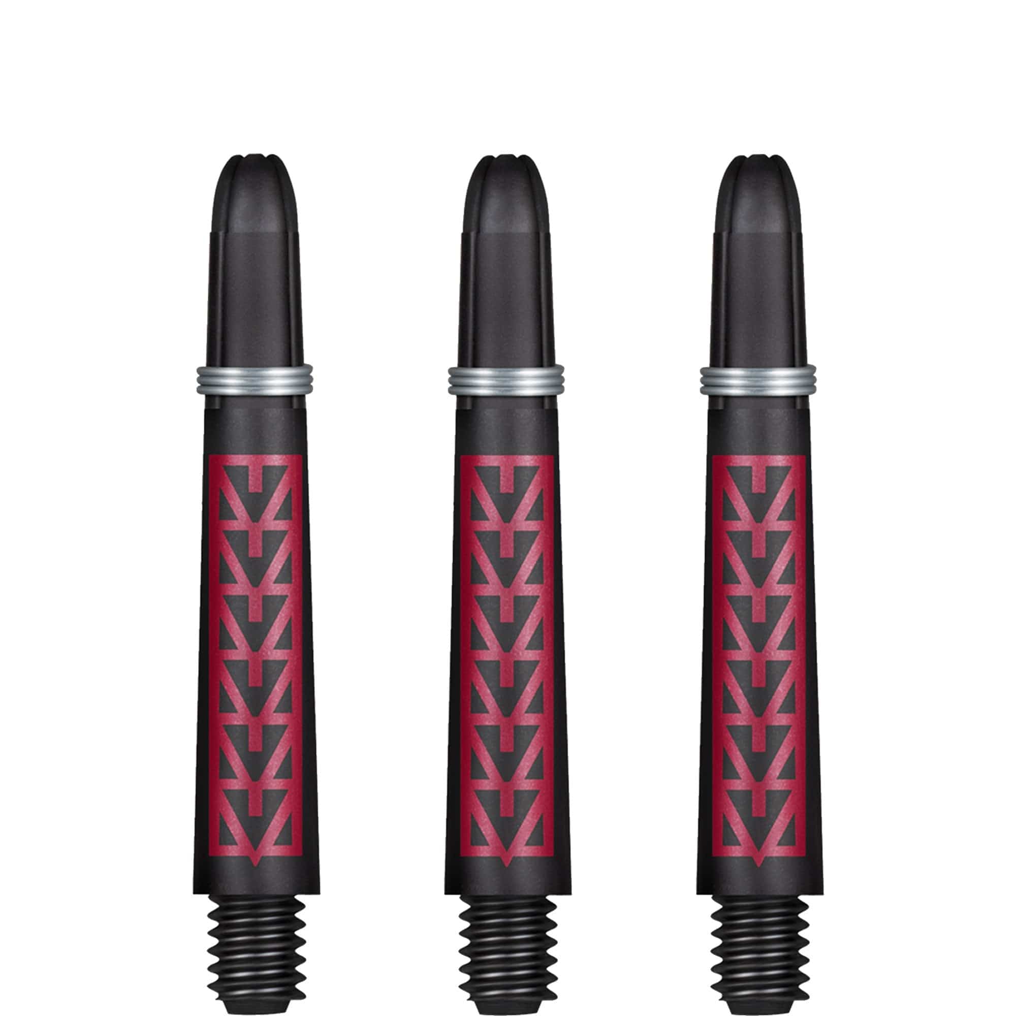 *Shot Koi Carbon Dart Shafts - with Springs - Pakati Red - Image 3