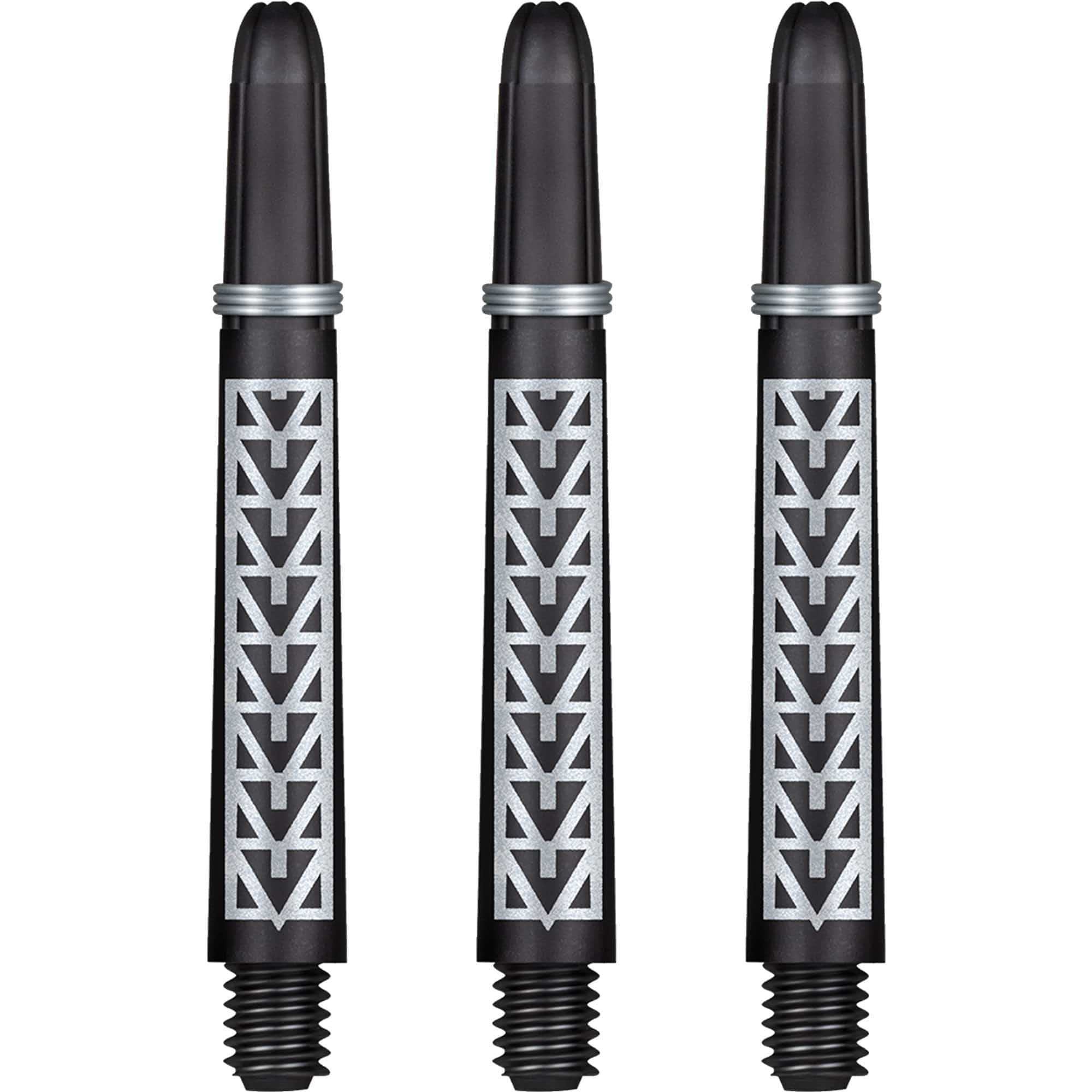 Shot Koi Carbon Dart Shafts - with Springs - Pakati White - Image 2