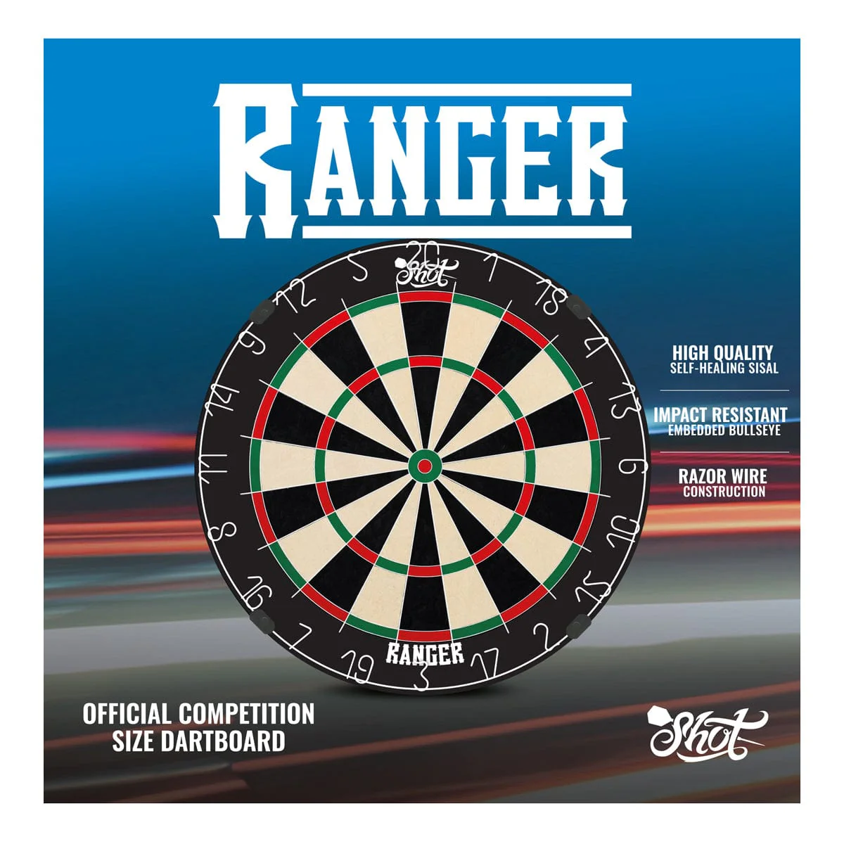 Shot Ranger Dartboard - Professional - Image 5