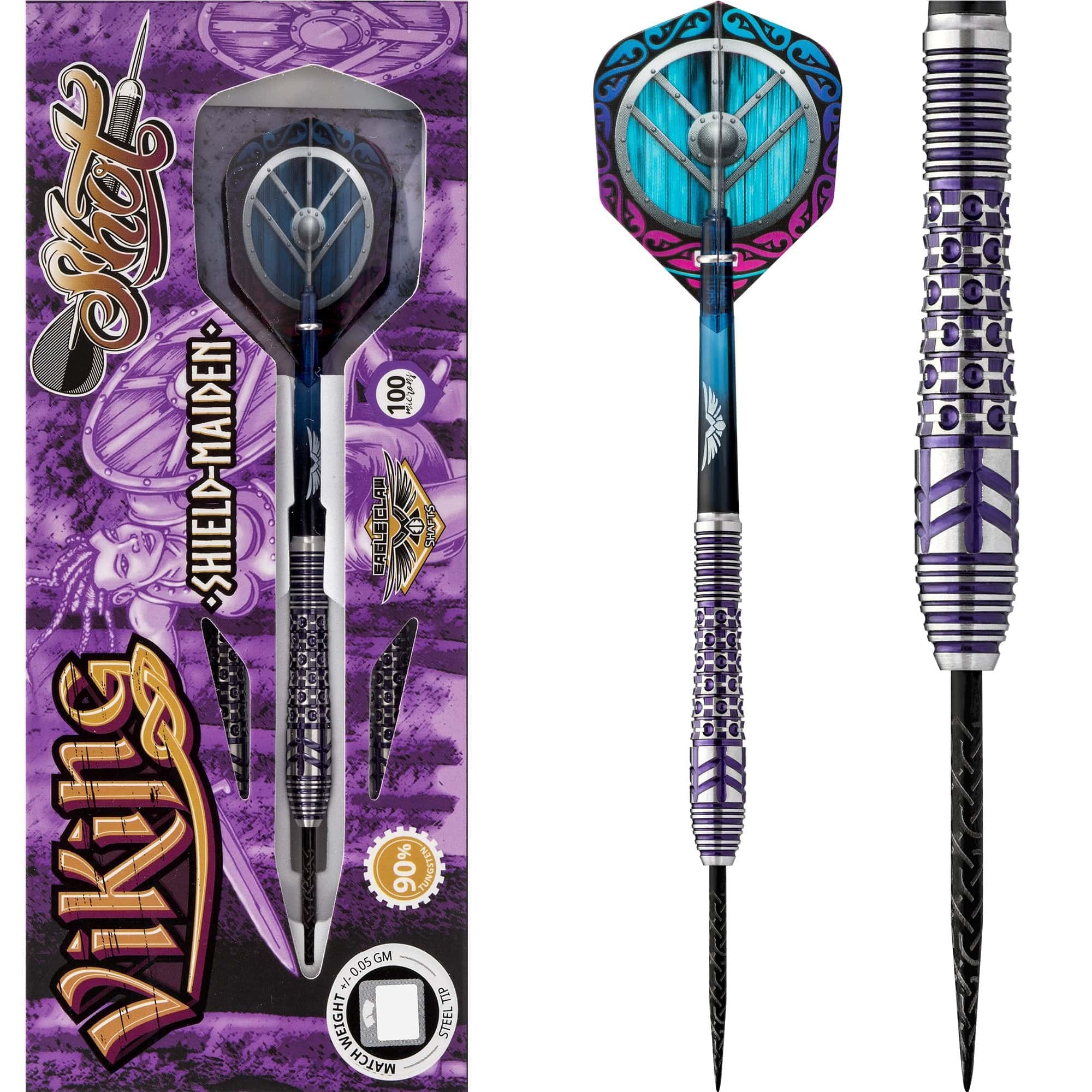 Shot Viking Darts - Steel Tip - Shield Maiden