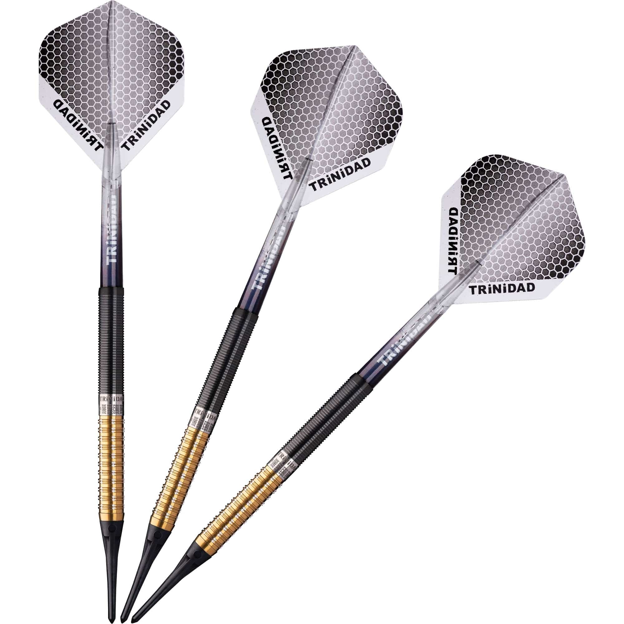 Trinidad Pro - Soft Tip Darts - Jose De Sousa - Type 2 - Gold - 18g - Image 3